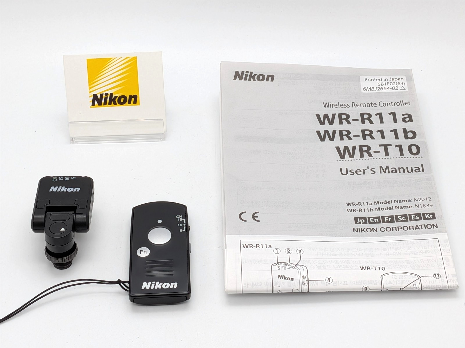 [TOP MINT] Nikon WR-R11a + WR-T10 Wireless Remote Controller set from Japan