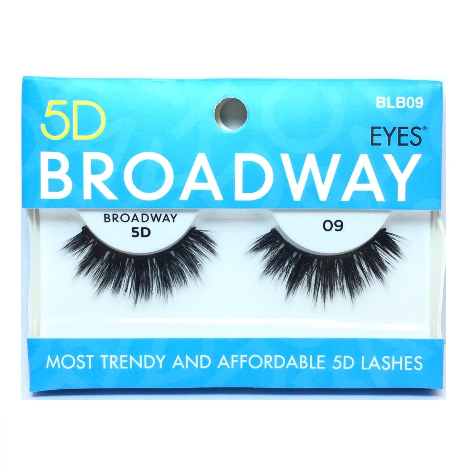 (3 PACK) Broadway 5D Lashes - 09, BLB09