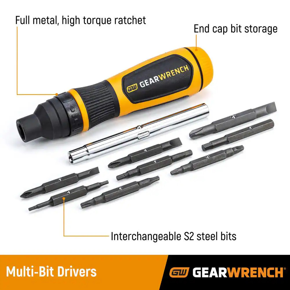 19-In-1 Ratcheting Multi-Bit Driver