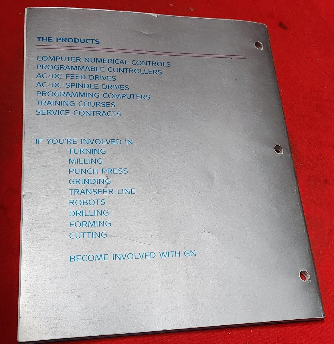 General Numeric Programming Cycle Manual System E80850-D25-X-A1-7600 ed 2.8 8W6