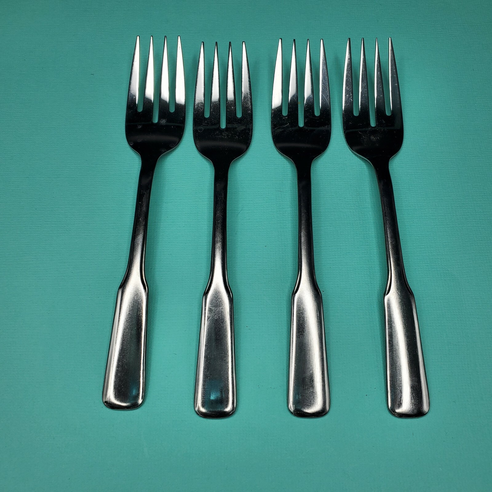 Oneida Stainless Friendship Salad Forks Set of 4