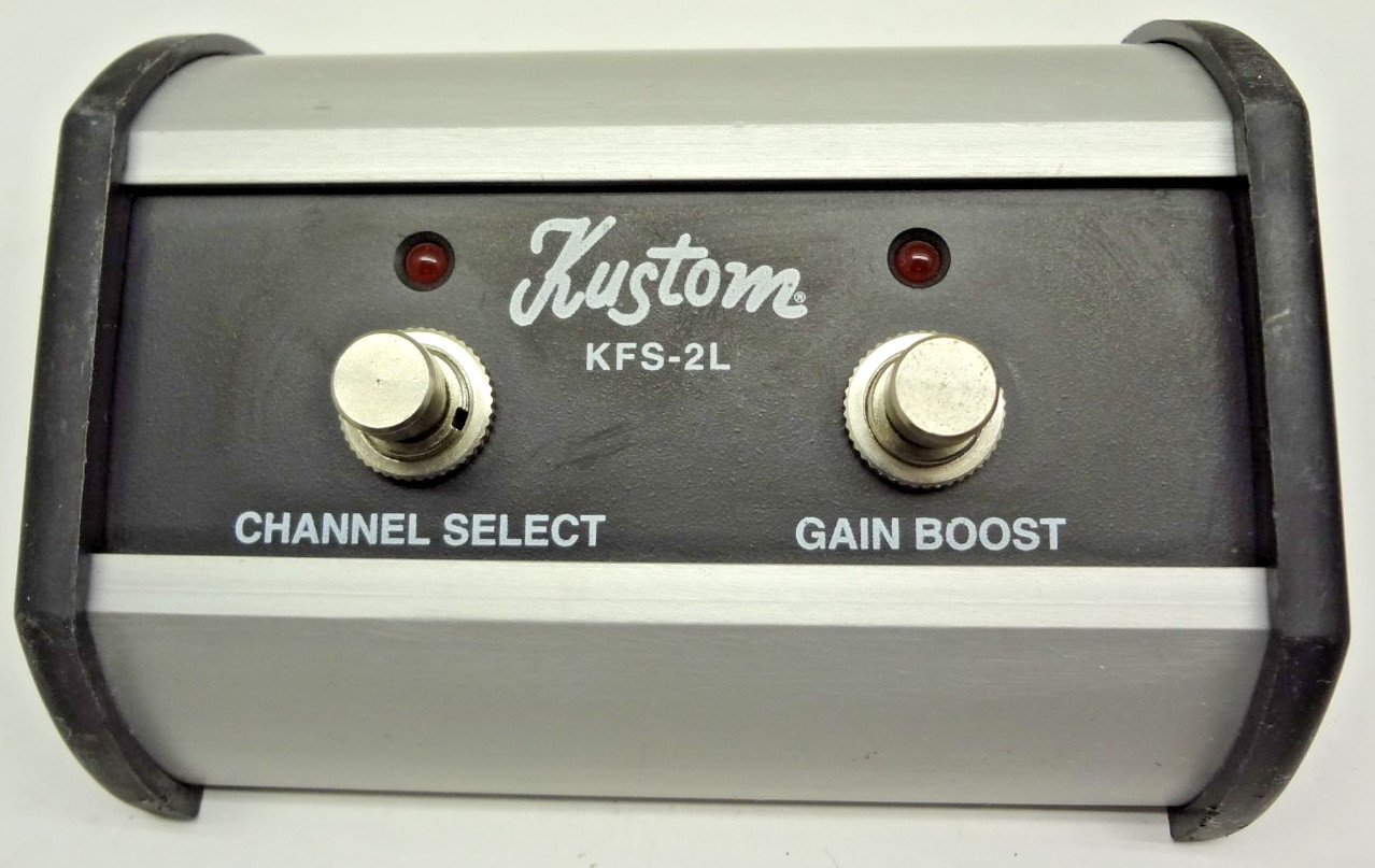 Kustom Amplifier Foot Switch KFS-2L - FREE SHIPPING!!!