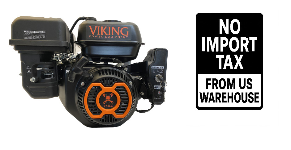 Viking 223cc 7HP Hεmi Head Electric Start High Performance Gasoline Engine Great