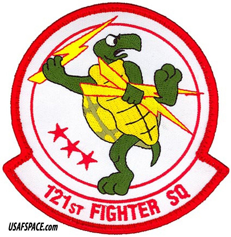 USAF 121ST FIGHTER SQ -121 FS- F-16 C/D-Andrews AFB- DoC ANG -ORIGINAL VEL PATCH