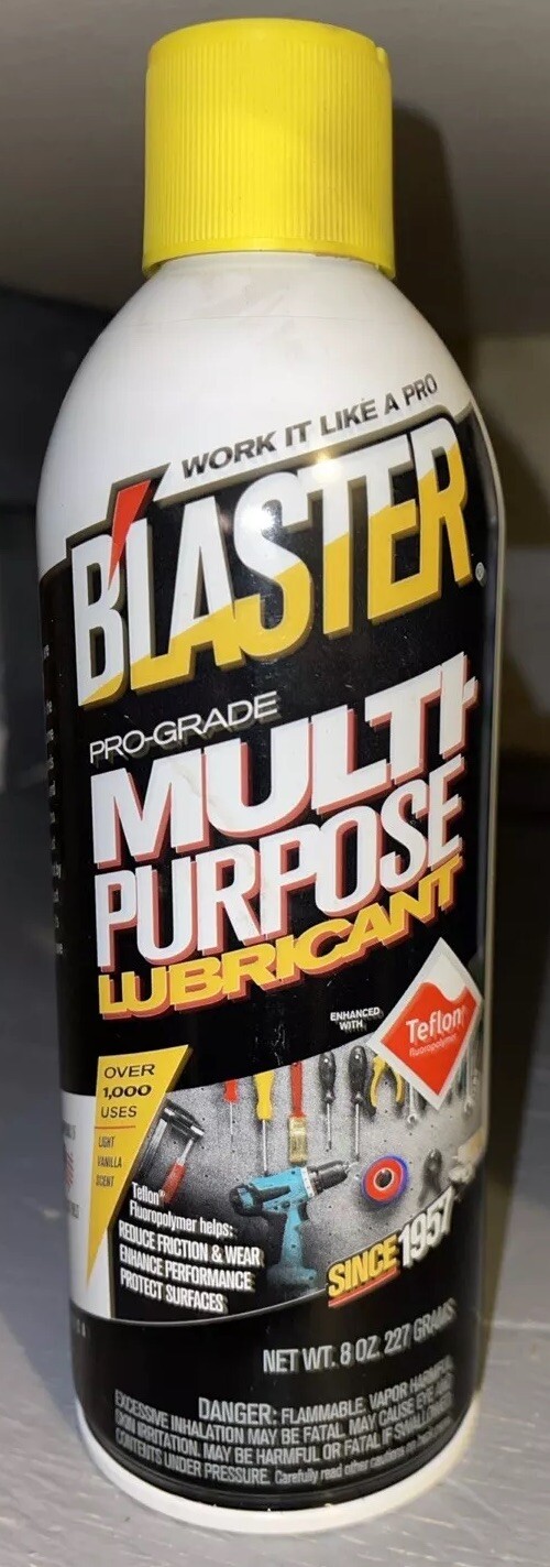 (2) B'laster PB-50 Pro-Grade Multi-Purpose Lubricant - 8-Ounces- Pack Of 2 Cans