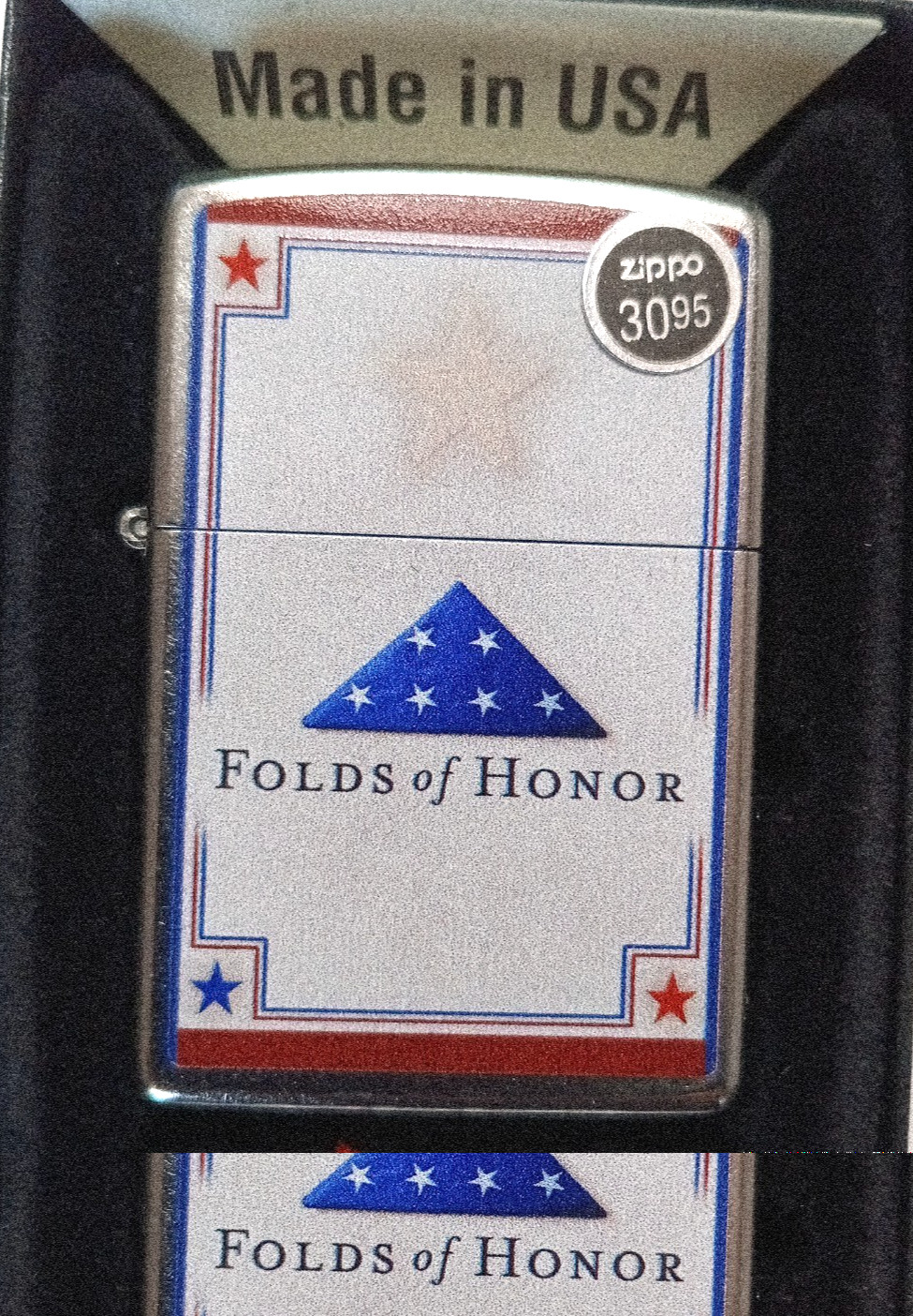 Zippo Lighter Folds of Honor 46768 #70N