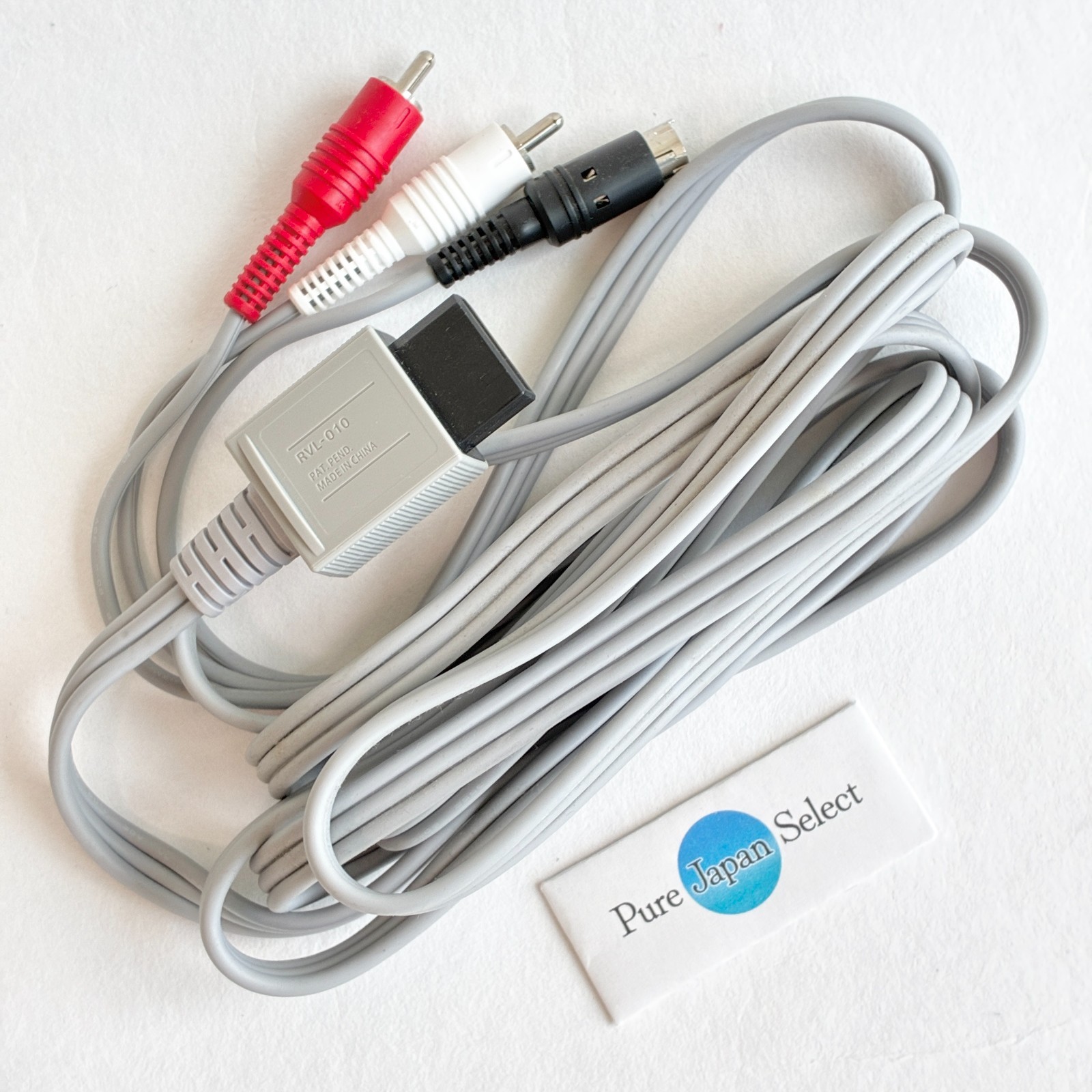 Nintendo Wii S-Video AV Cable RVL-010 S Terminal Official Tested Japan Wii U