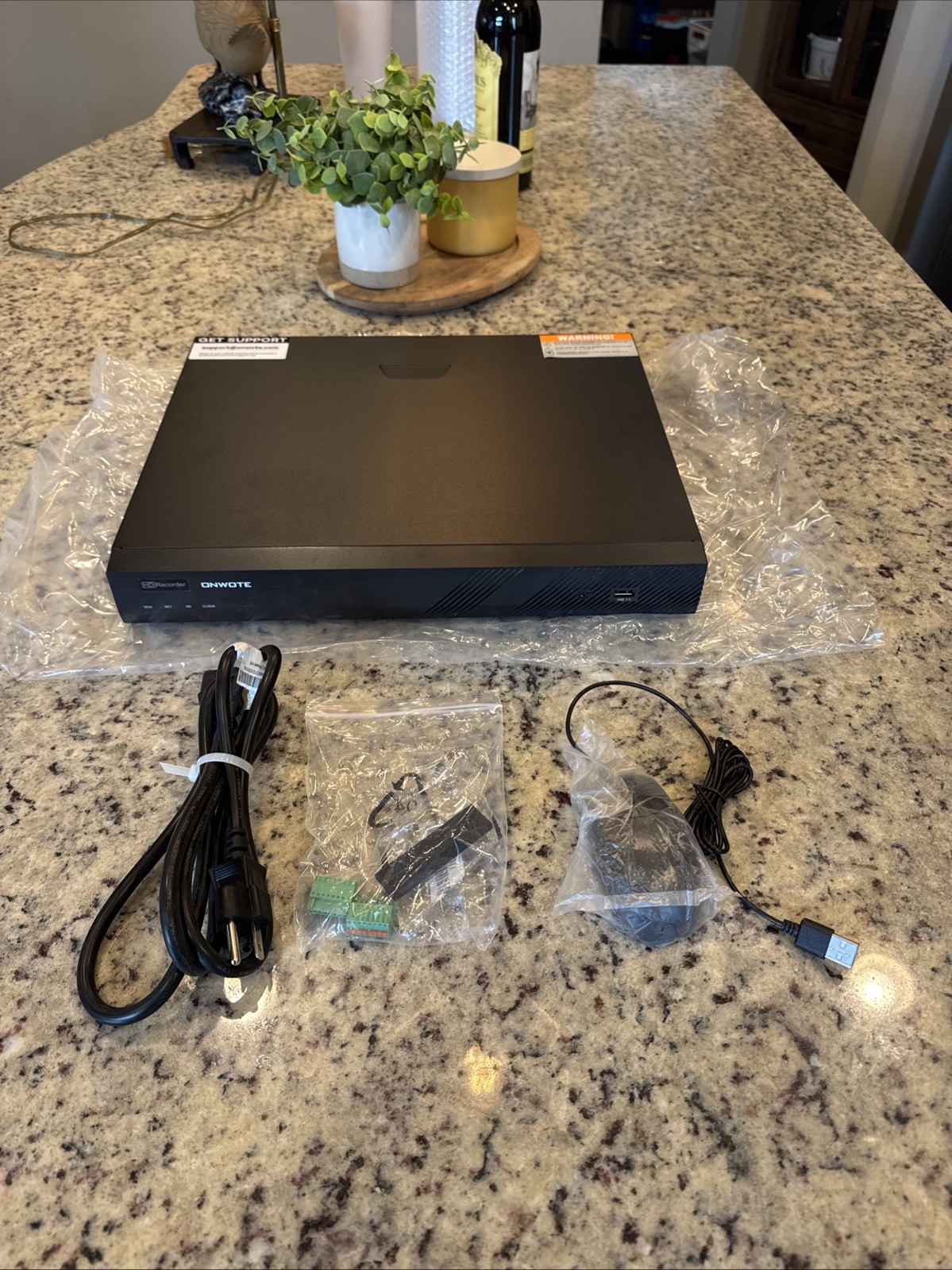 ONWOTE 12MP 16 Channel PoE NVR (Built-in 16 PoE Ports), 4TB HDD