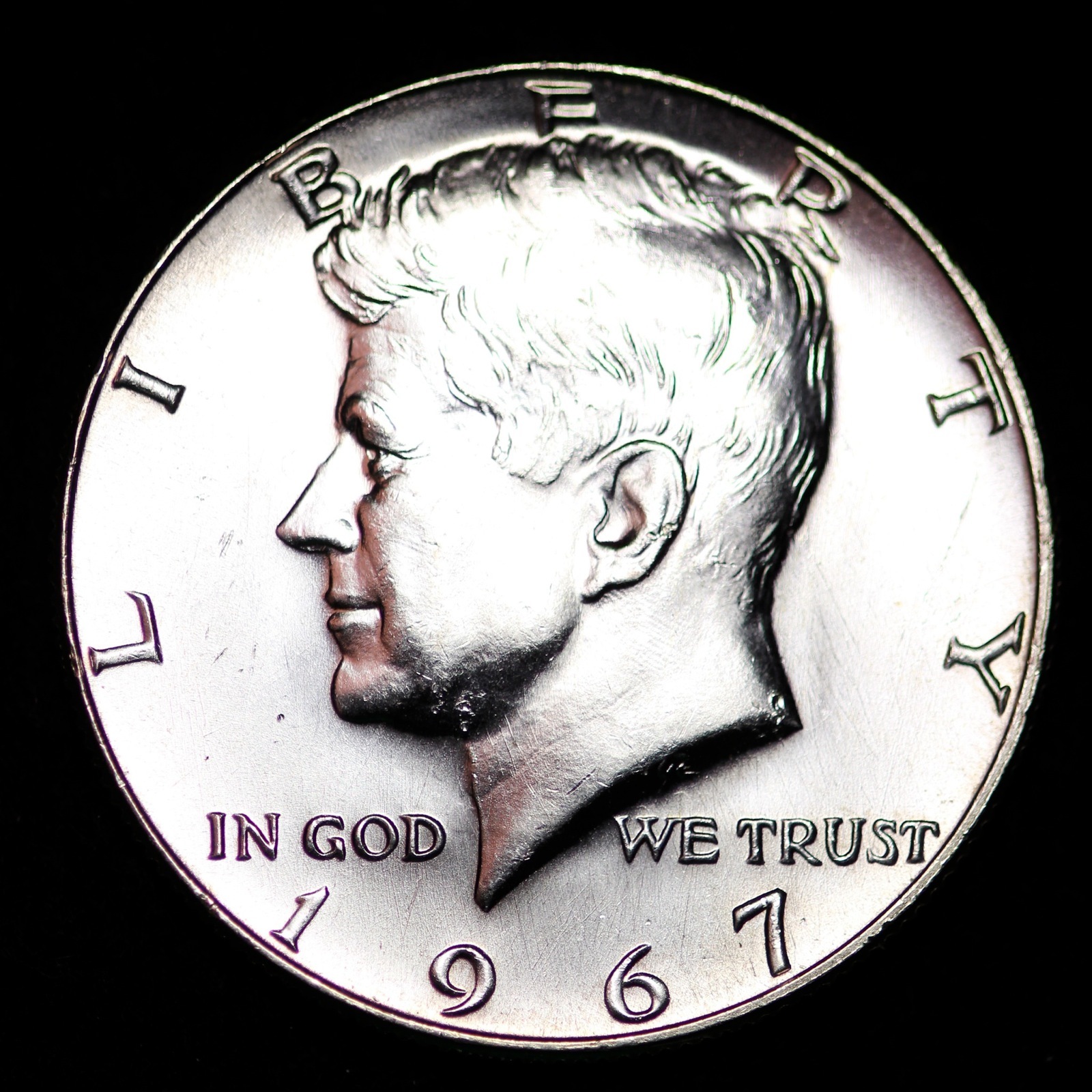 1967 Kennedy 40% Silver Half Dollar GEM BU FREE SHIPPING!