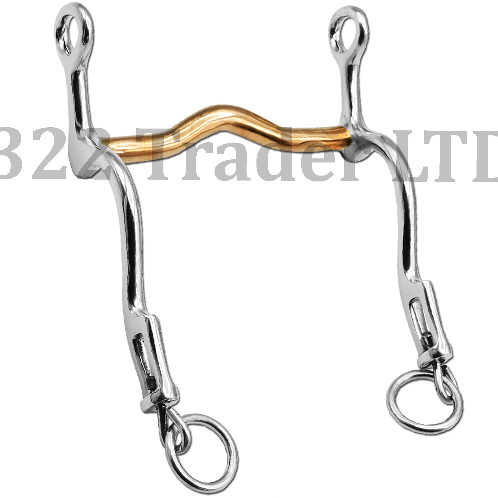 Spanish Portuguese Baroque Long Fillet Mouthpiece for Horse Mouthpiece