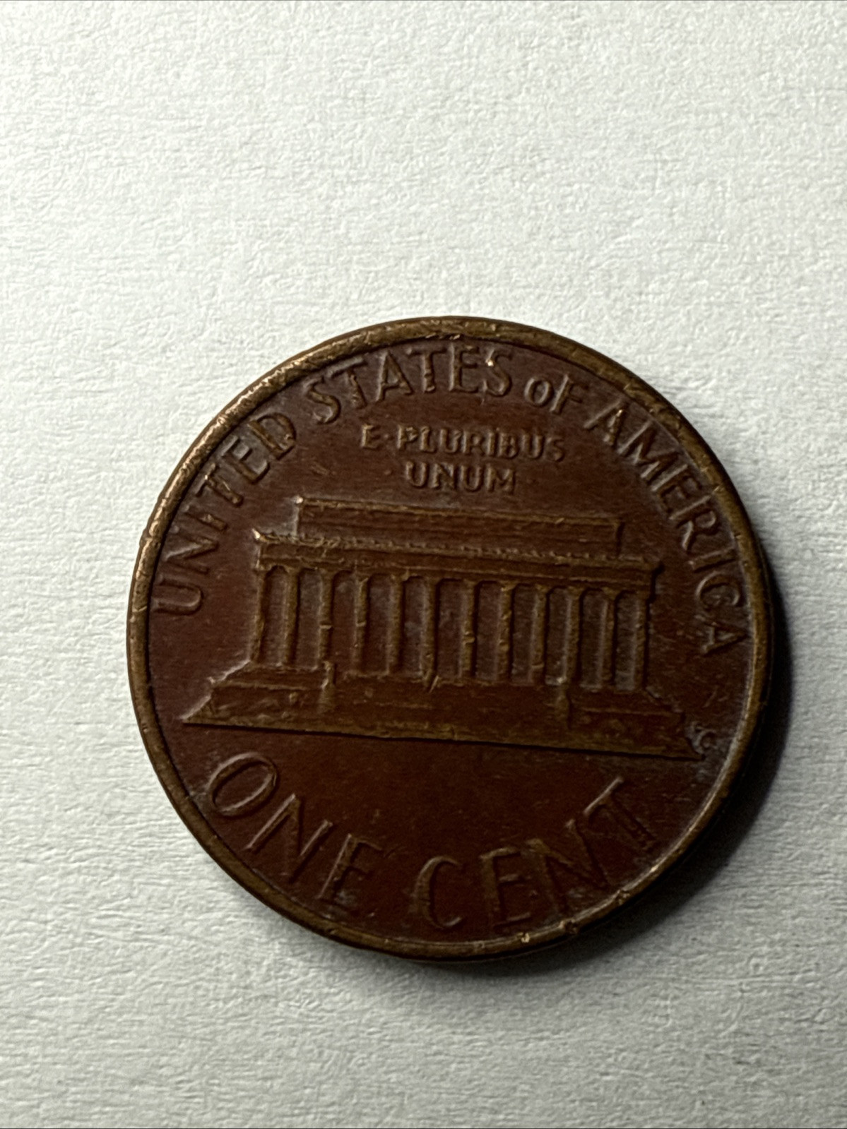 1980 Lincoln. No Mint Mark. Red Coin - Rare/Collectable