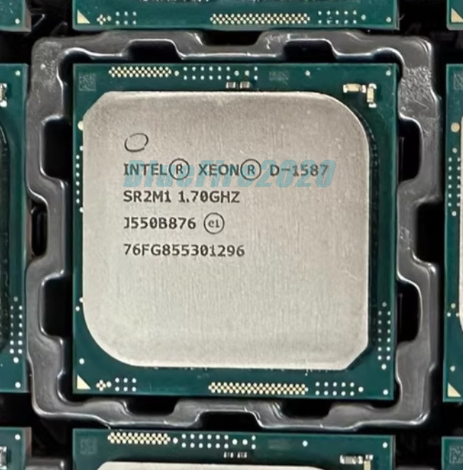 Intel Xeon D-1587 SR2M1 16-Core 32 Threads 1.7GHz BGA 1667 CPU Processor 65W