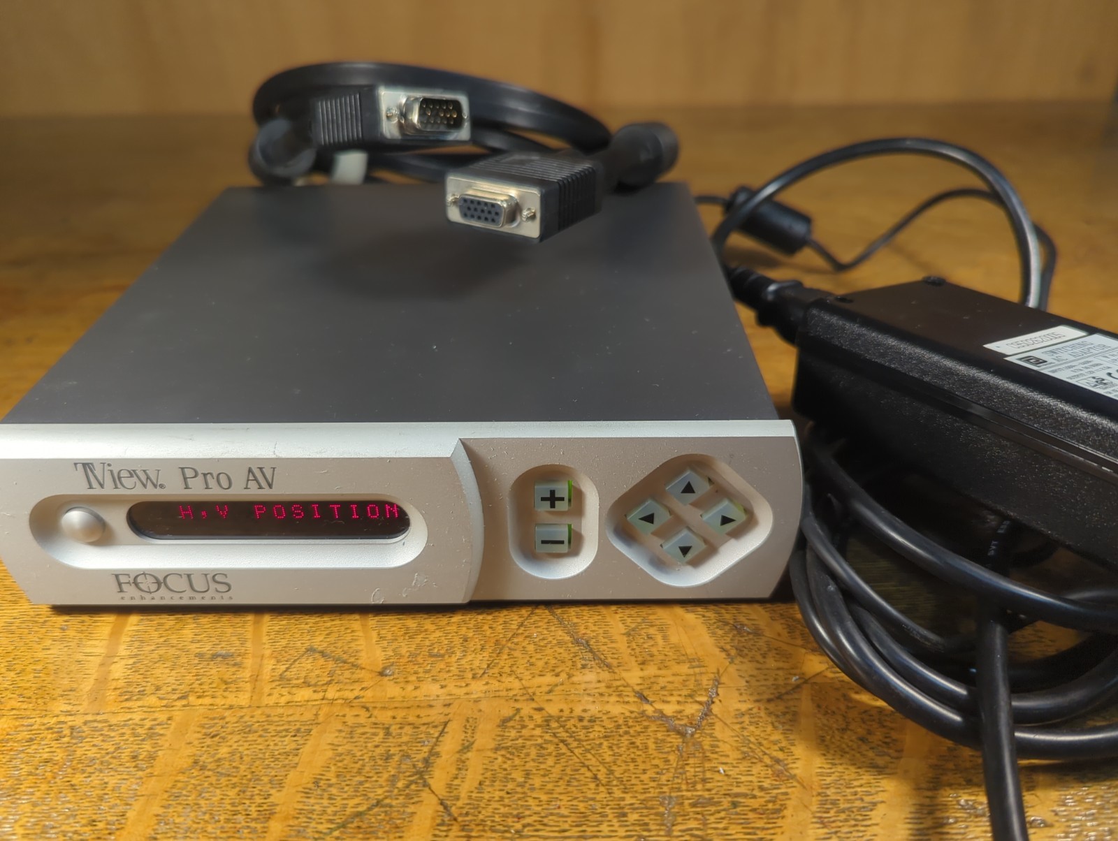 TView PRO AV FOCUS Enhancements SCAN Converter NTSC PAL - No Remote