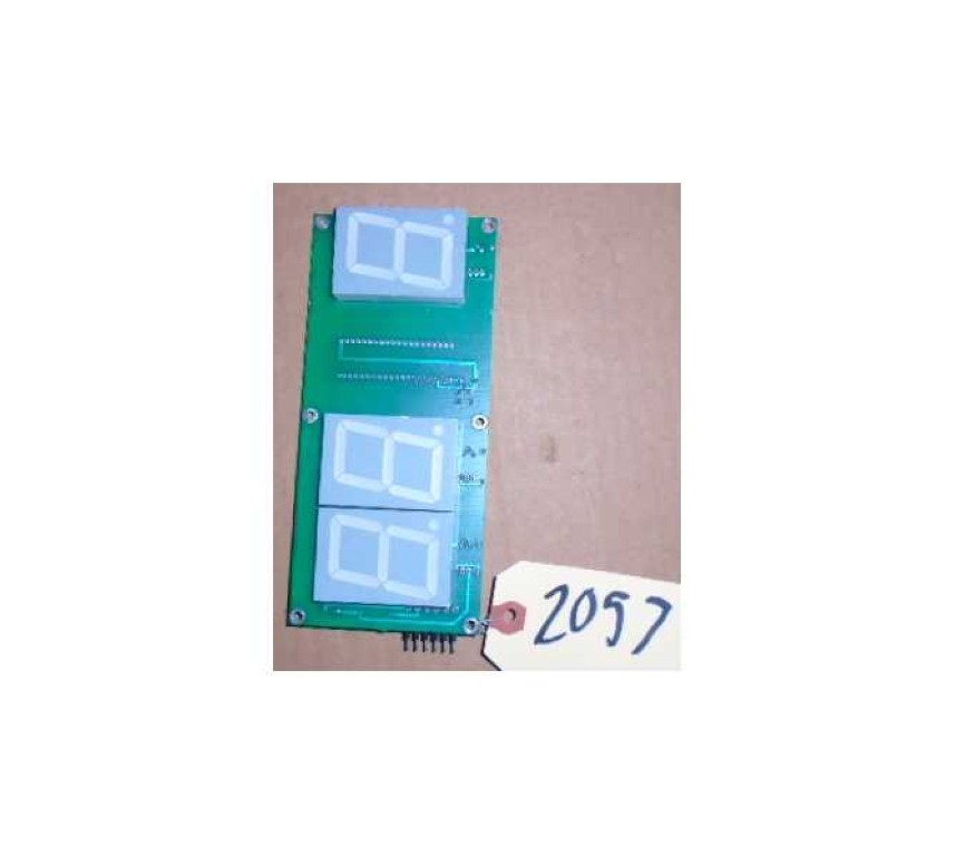 BAYTEK WONDER WHEEL Redemption Arcade Game COUNTER DISPLAY Board (2057)
