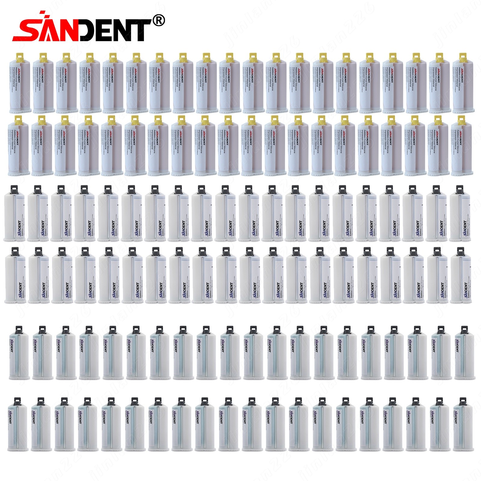HEAVY BODY REGULAR Set Dental PVS VPS Impression Material 50ML Cartridges PVS
