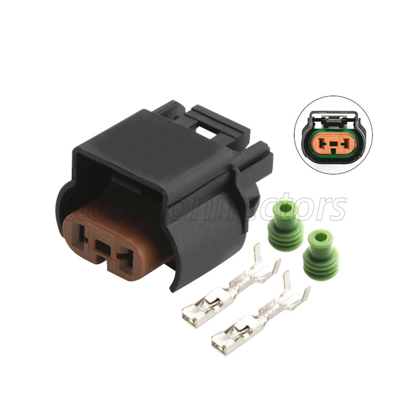 For VW, Audi, Seat & Skoda HB4 Fog Light 2 Pin Connector Plug Harness 7H0941165