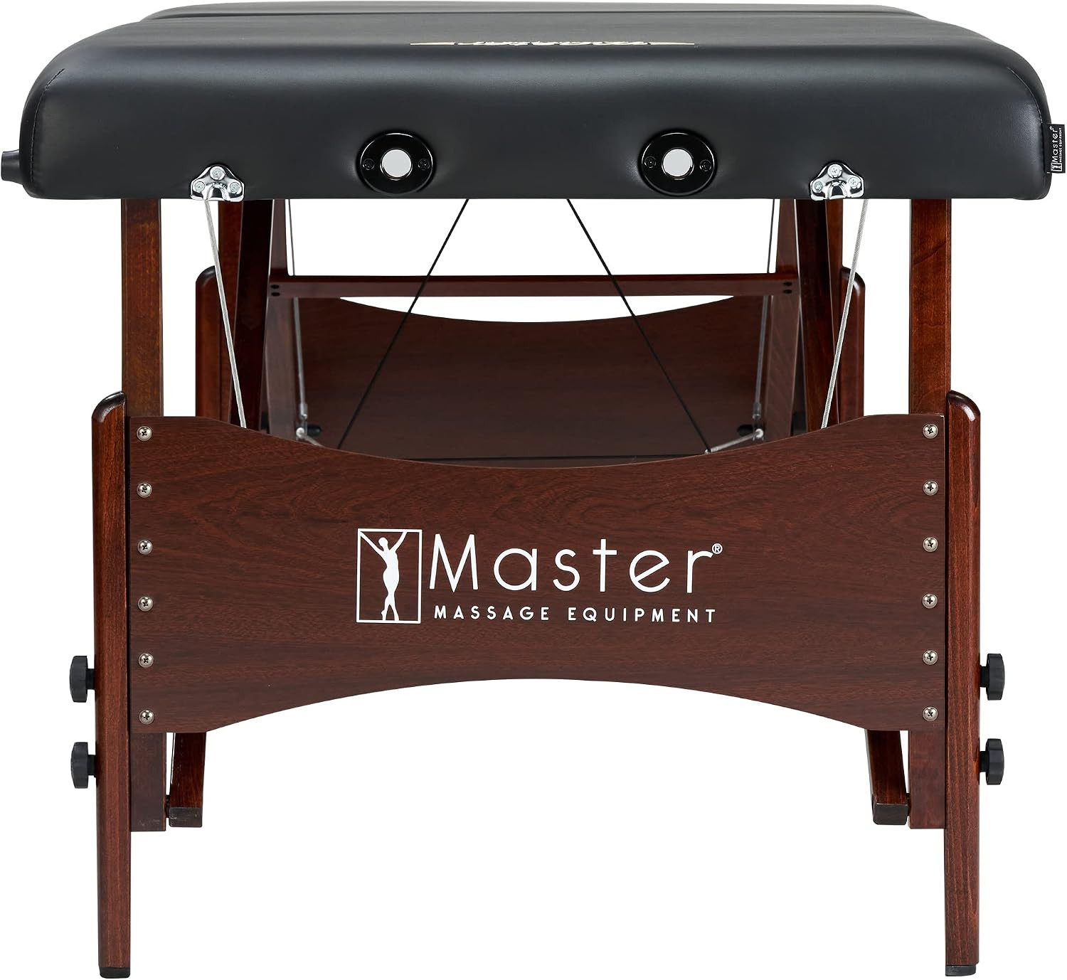 Portable Massage Table with 2.5" Cushion & Accessories - Black 30