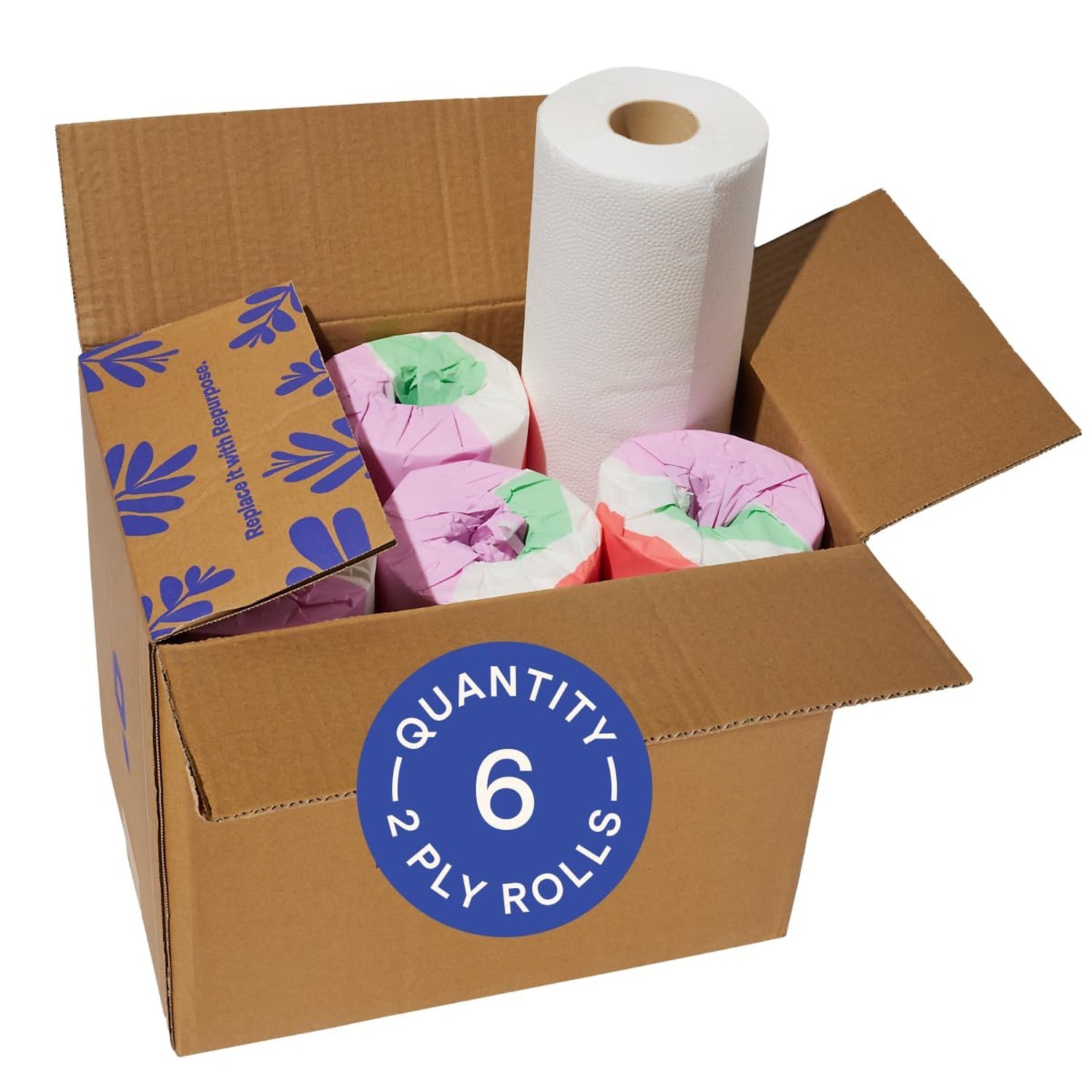 Repurpose 100% Bamboo Paper Towels, Thick 2-Ply Tree Free, Highly Absorbent &...