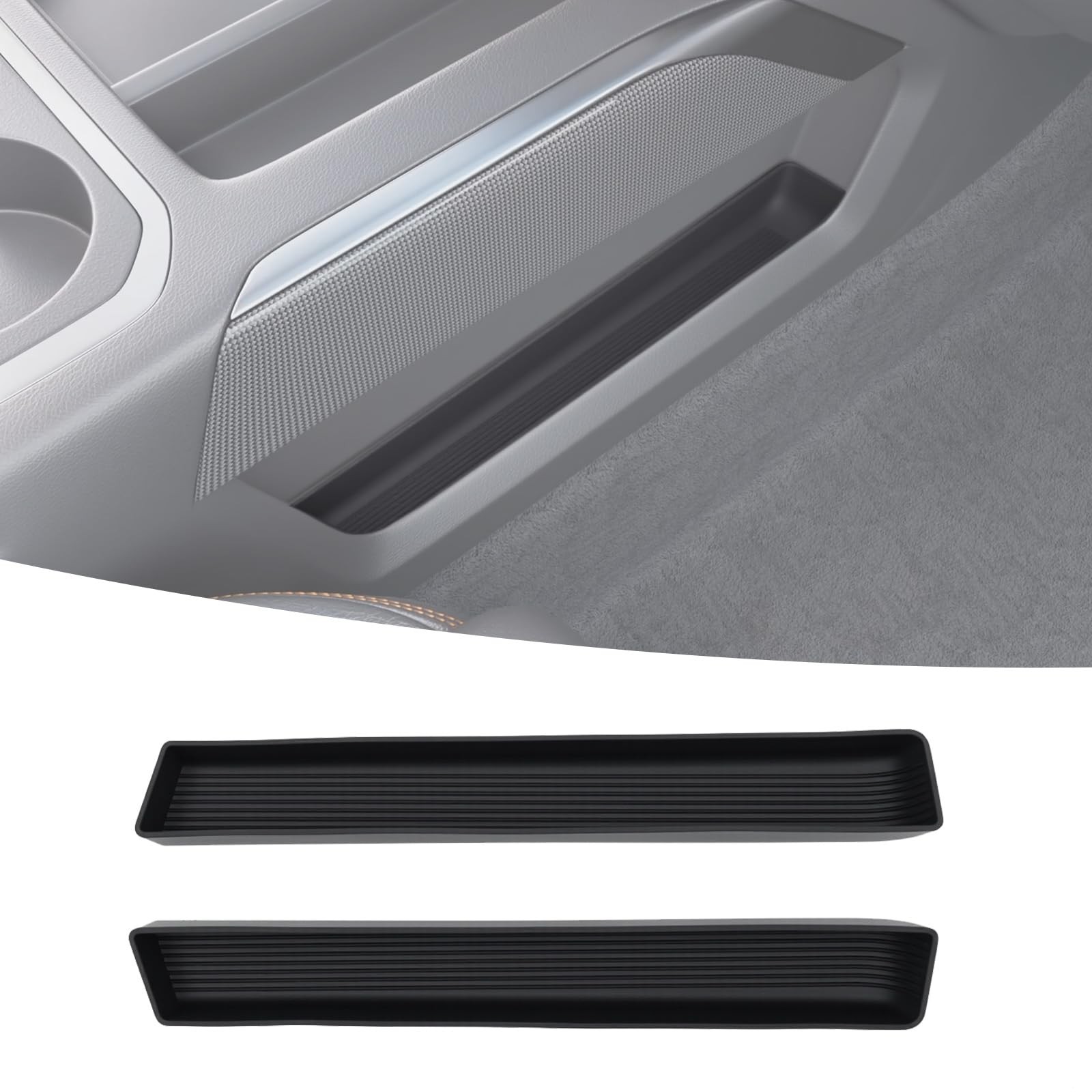Center Console Shifter Organizer Fits for 2022-2026 Chevy Silverado GMC Sierr...