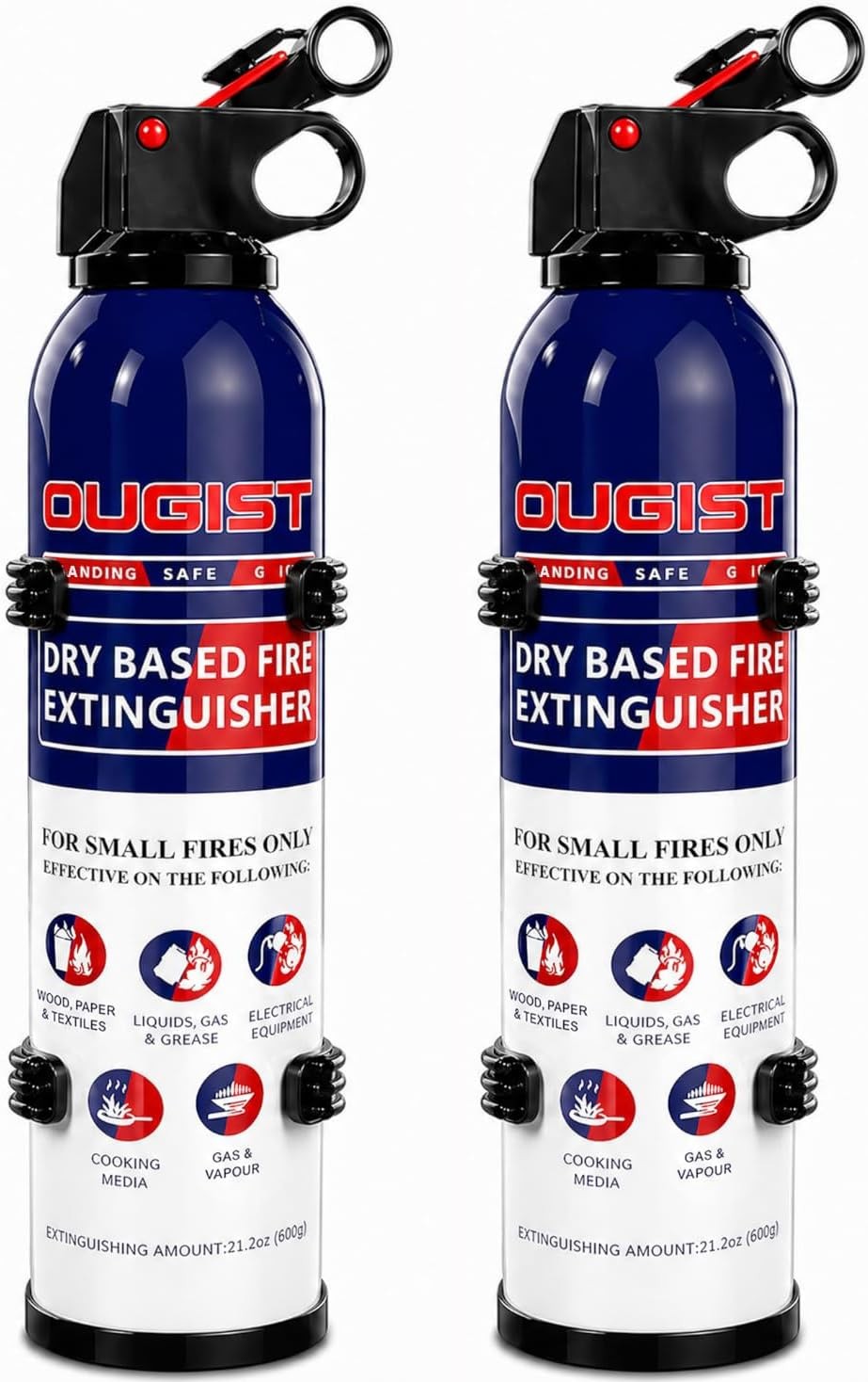 ABC Fire Extinguisher for Home & Vehicle - Portable Dry Chemical Fire Extingu...