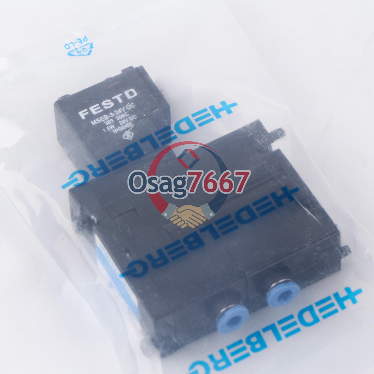 1PCS NEW FESTO M2.184.1111/05 MEBH-4/2-QS-4-SA For SM102 CD102 CX102 4/2 Way