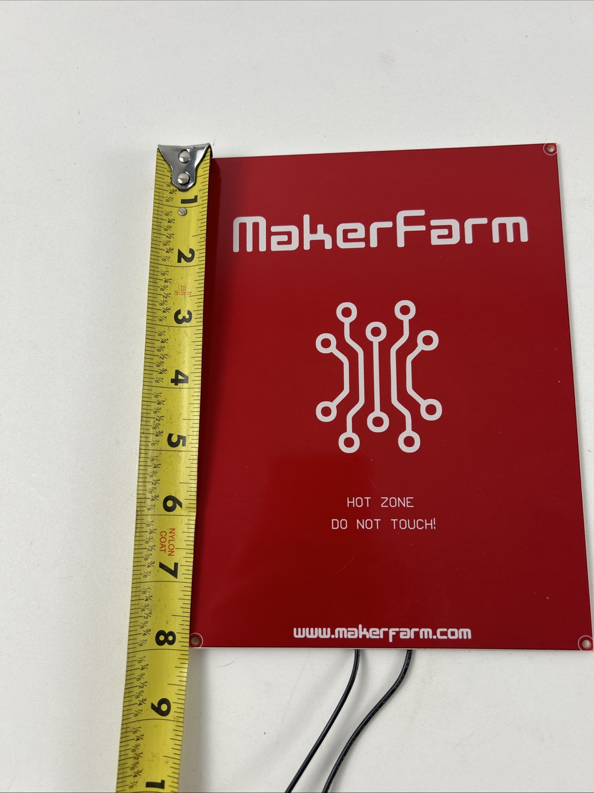 MakerFarm Heatbed 6’’x8’’ for 3D Printer