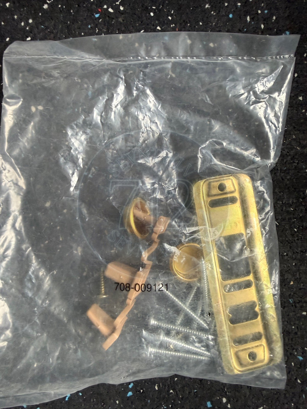 Prime-Line Adjustable Steel Base Bypass Door Bottom Guide N 6560