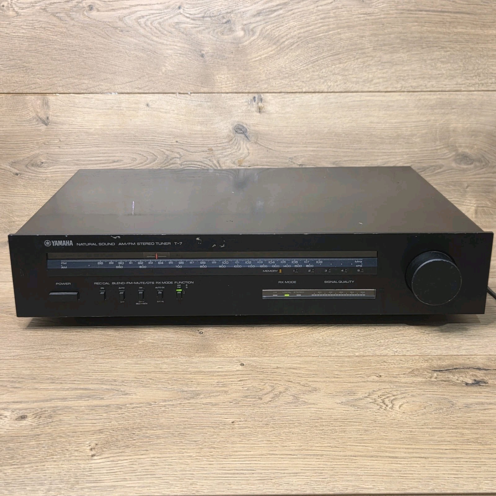 Yamaha T-7 Natural Sound AM/FM Stereo Tuner Tested