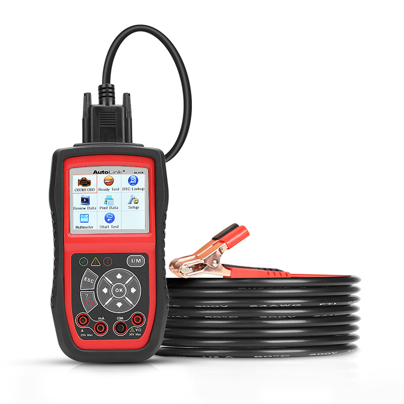 Autel AutoLink AL539B Battery Electrical Circuit Tester OBD2 Code Reader Scanner