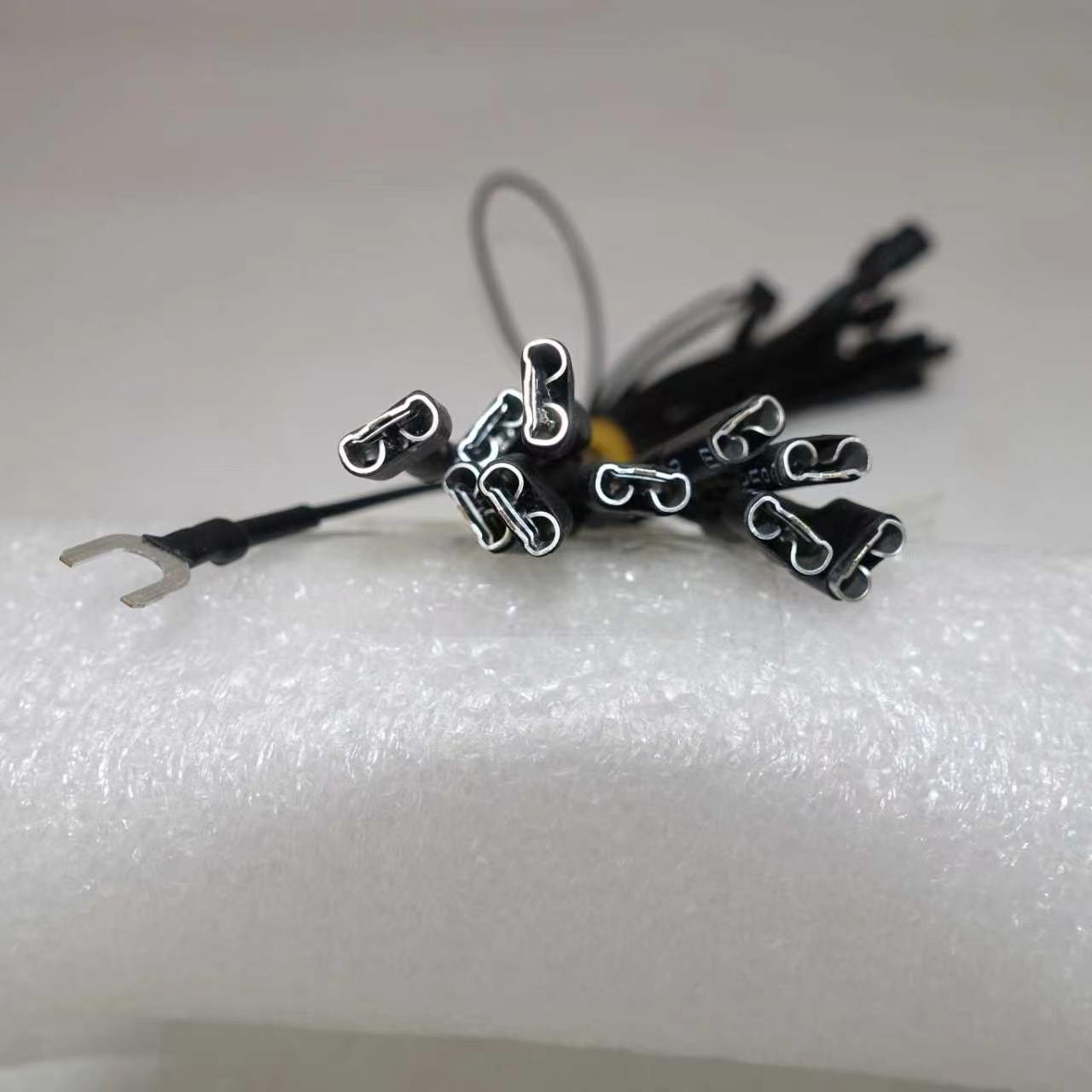 2 X Arcade Push Button Micro Switch Daisy Chain 0.187 Connectors U-250(6.3)