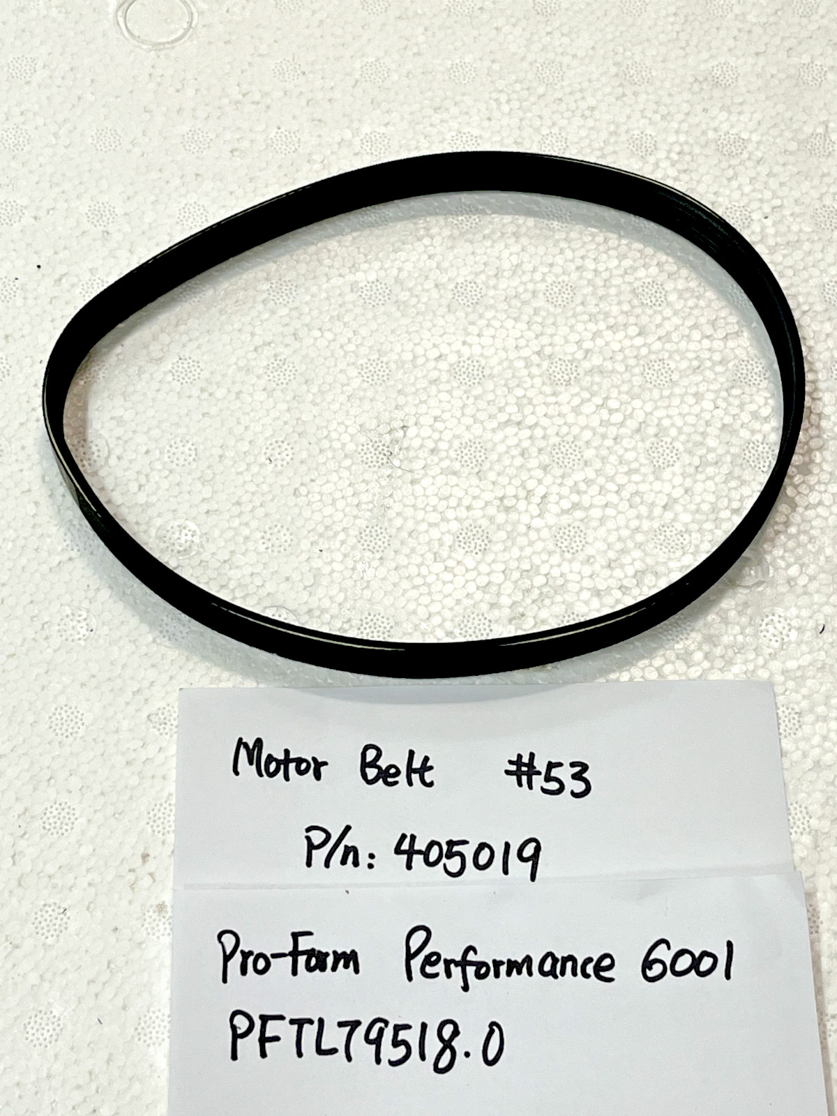 Motor Belt p/n 405019 for ProForm Performance 6001 PFTL79518 Treadmill #53