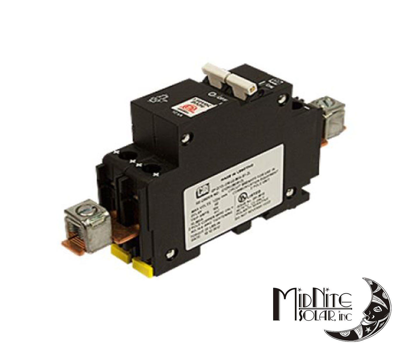 Midnite Solar MNEPV100 Circuit Breaker 100A 150VDC 1-Pole DIN Mount