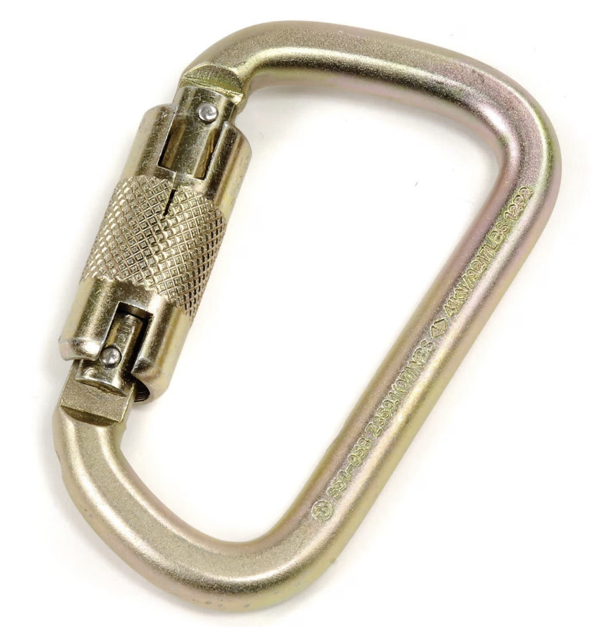 Honeywell Miller 17D-1/ Automatic Series Double-Action Twist Lock Carabiner 1"