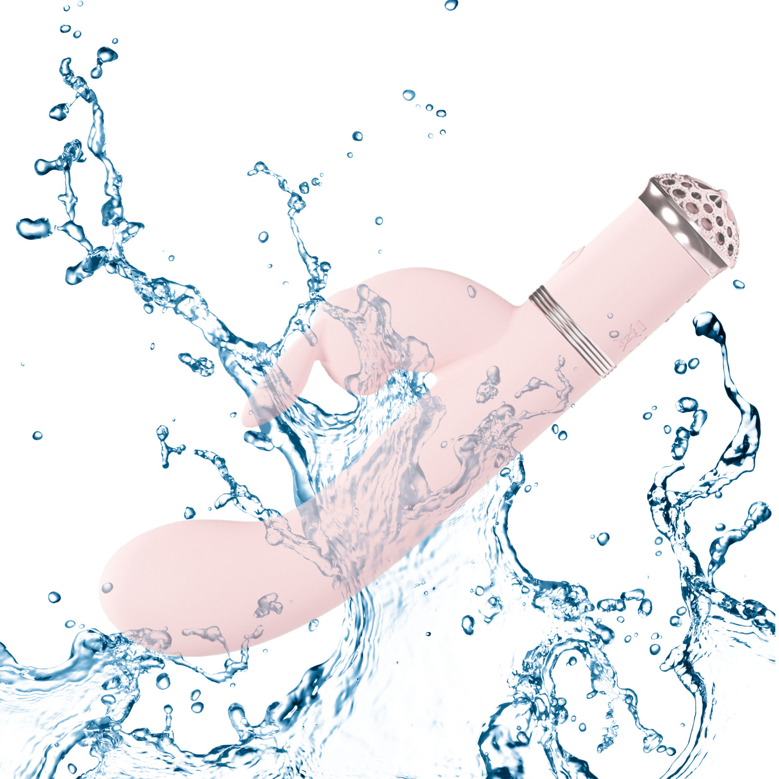 Silicone Rechargeable Rabbit Vibrator Waterproof G-spot Clitoris Stimulator
