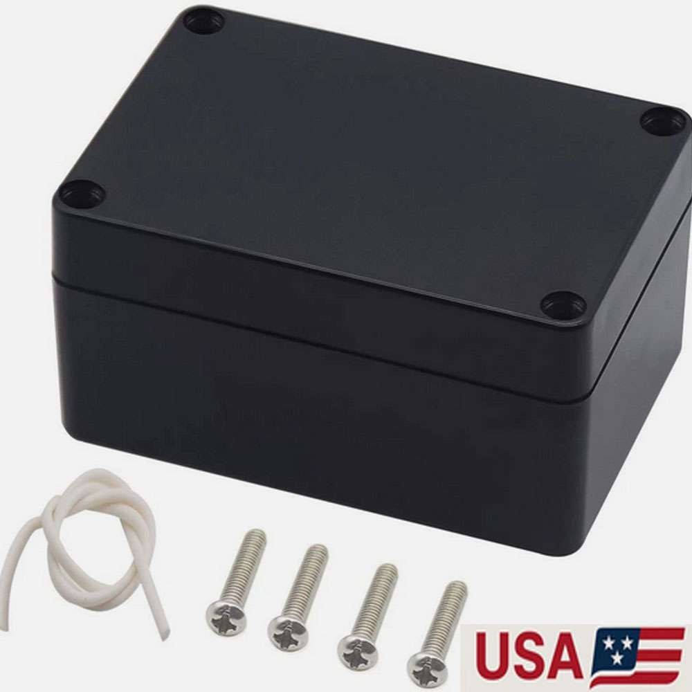 Junction Box Project Box IP65 Waterproof Outdoor ABS Plastic Electrical 3 sizes