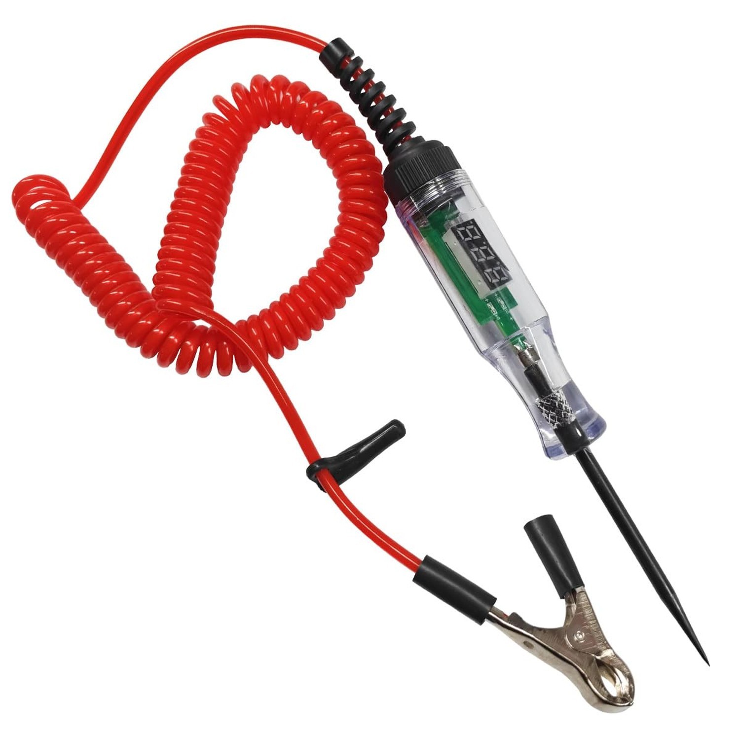 Automotive Test Light, 5-90V LED Digital Voltage Tester Display with Voltmete...