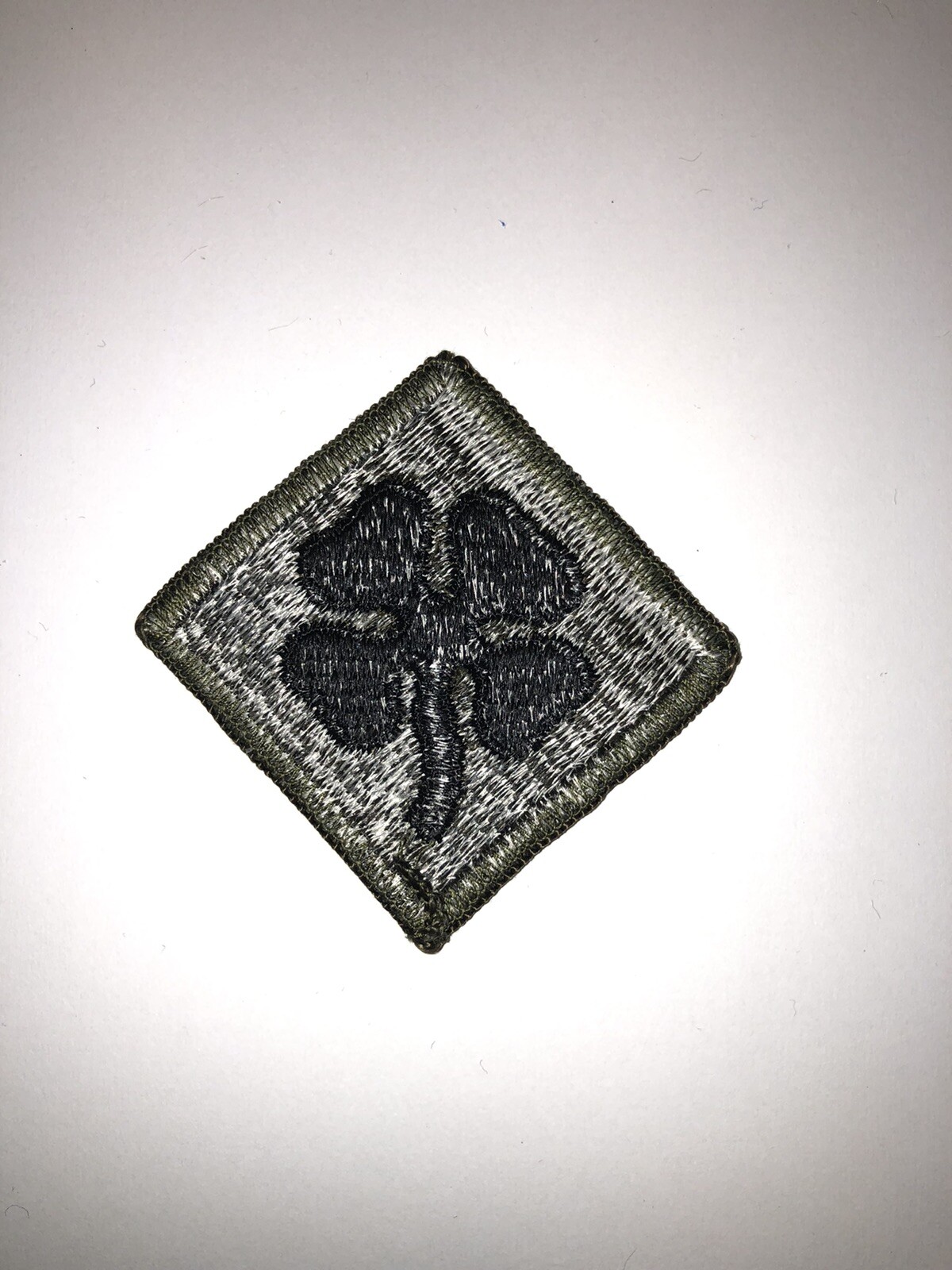 4th Army Subdued U.S. Army Shoulder Patch Insignia
