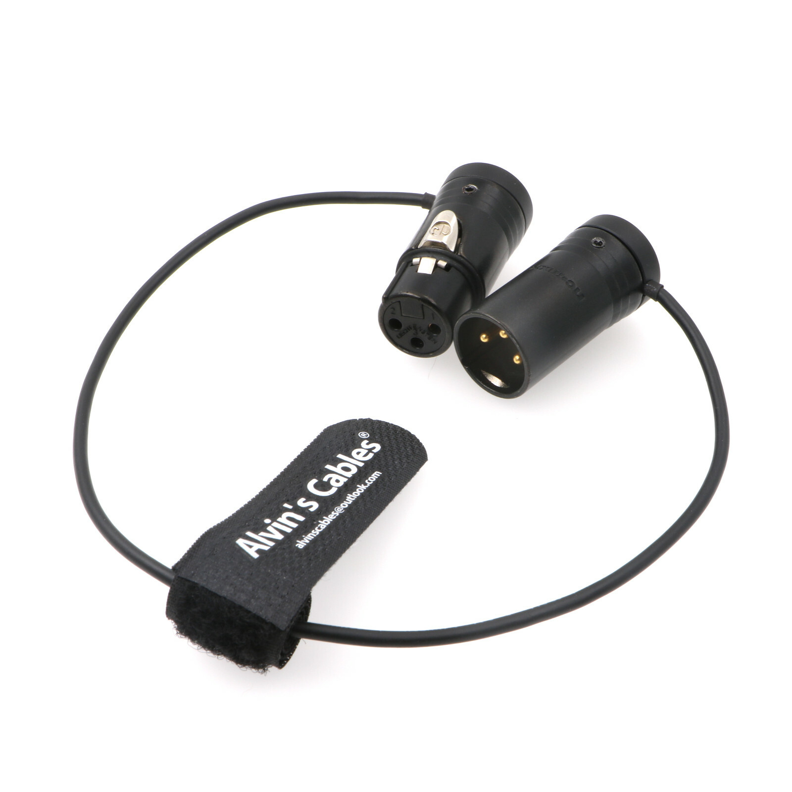 3 Pin XLR Male to Female Cable Original Connector Balanced Microphone Audio Cord