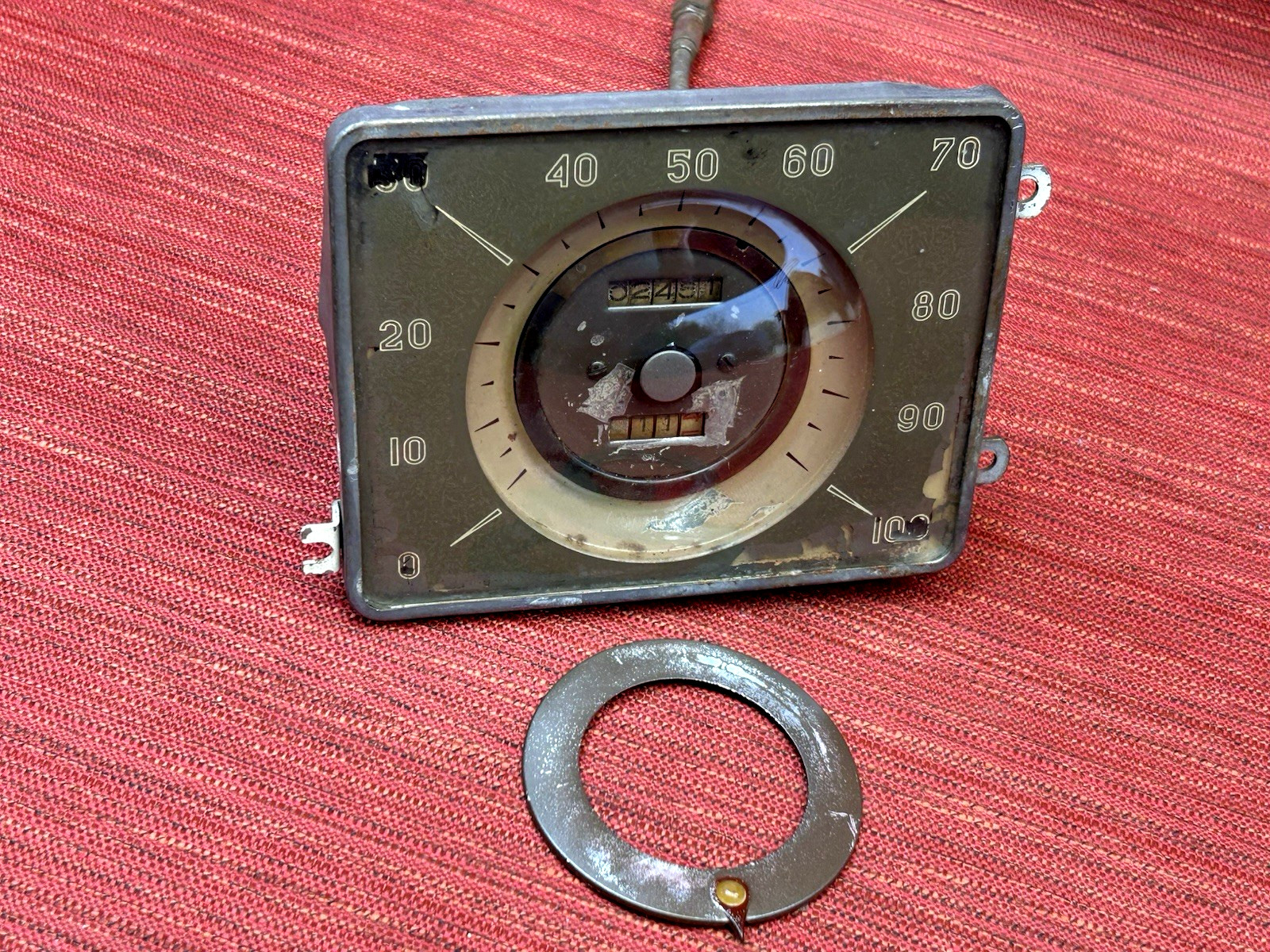 1939 Plymouth dash ,speedometer, parts,  or repair, hot rat rod lowrider Mopar