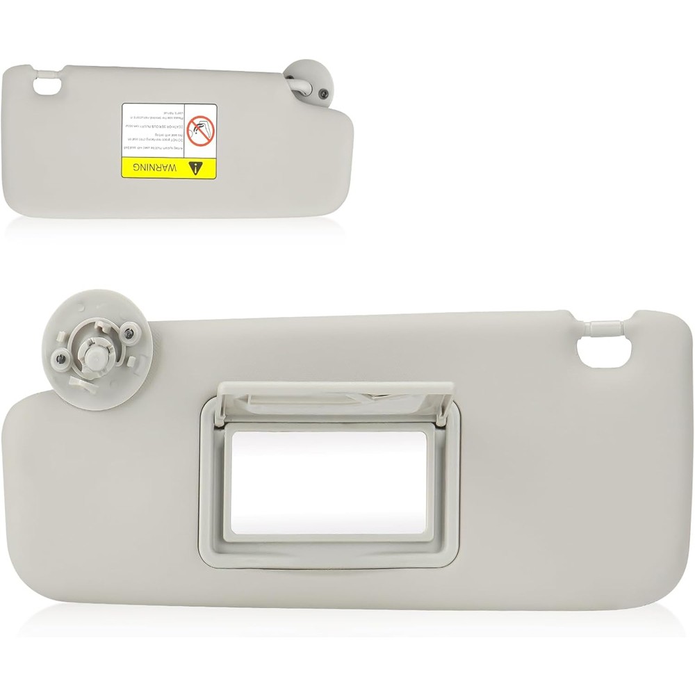 Left Driver Side Sun Visor Gray For CHEVROLET Sonic 2012-2022 Spark 2011-2022