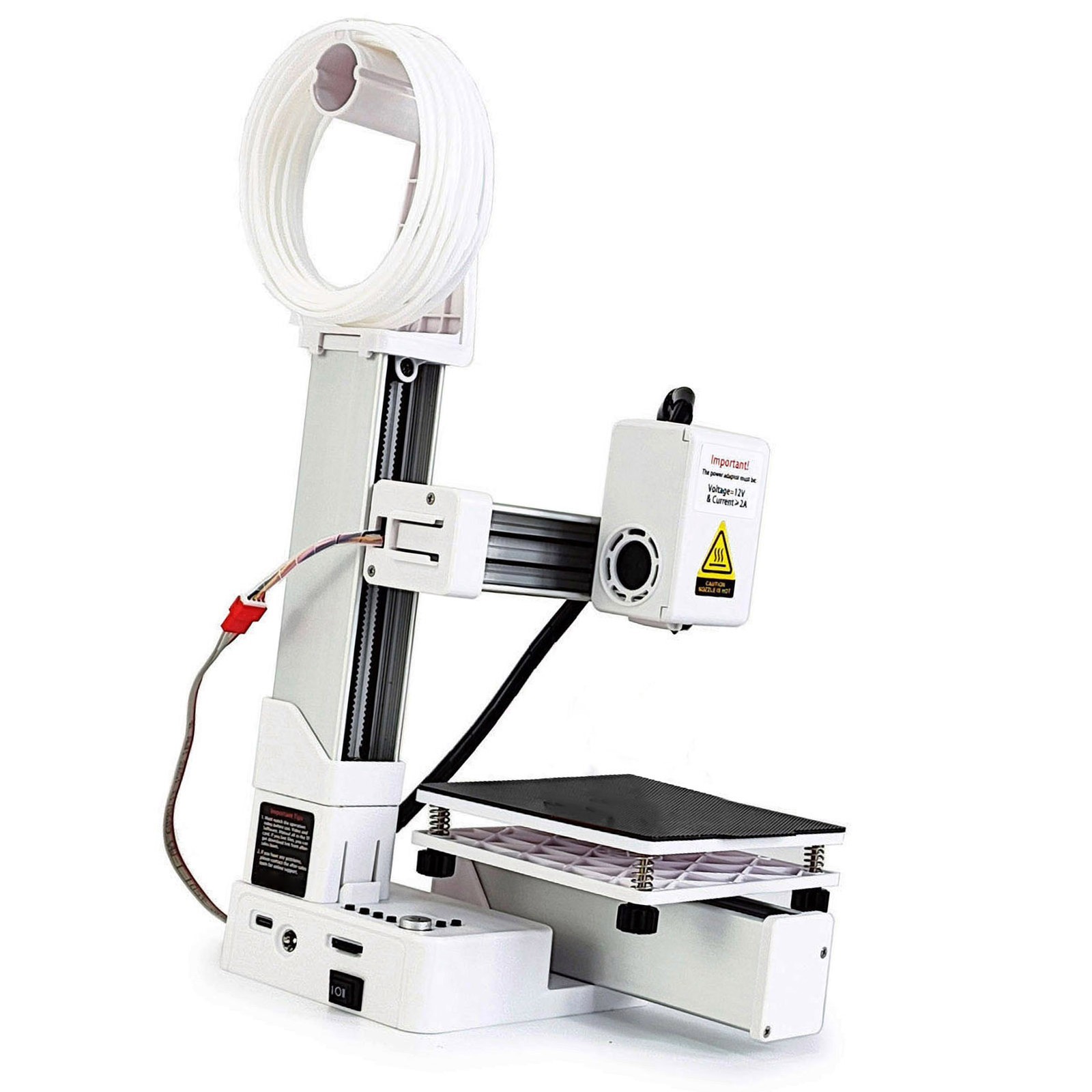 3D Printer For Education High Accuracy Fast Heating (EU Plug White)