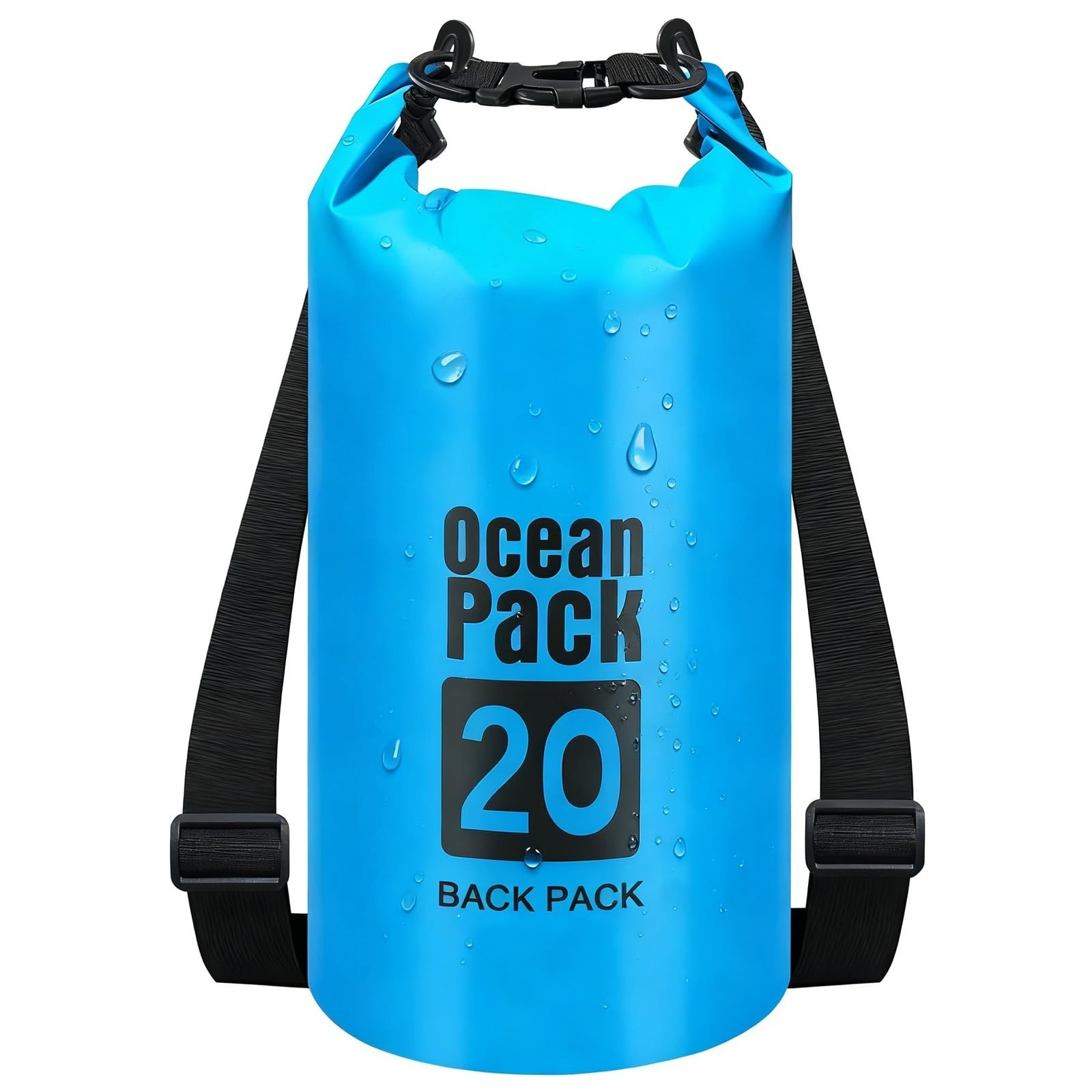Waterproof Dry Bag – Roll Top Dry Storage Bag Backpack for Women & Men, Pe