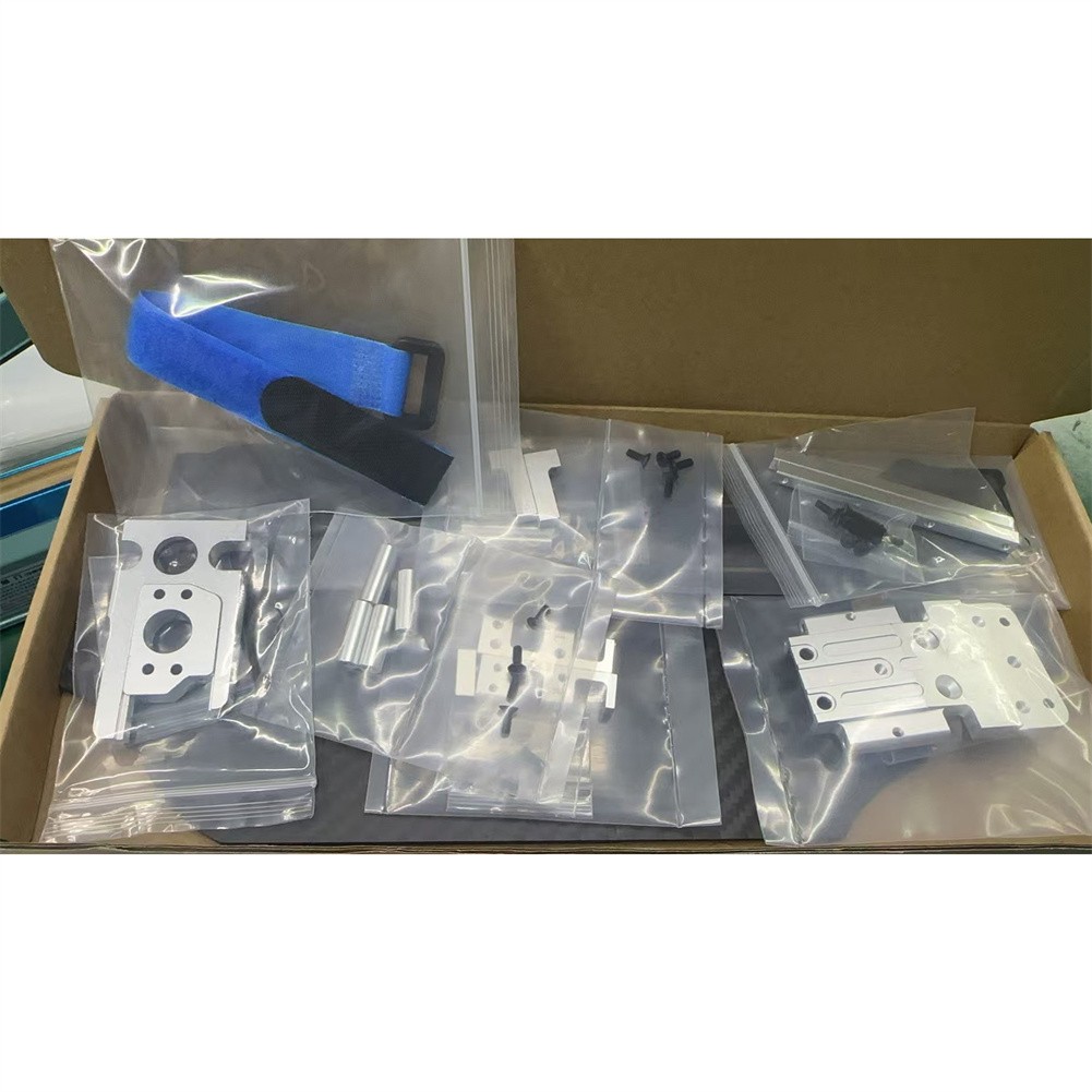 Carbon Fiber LCG Chassis Kit 1/10 for Traxxas Slash VXL 4x4 TRA-6808 TRA6808