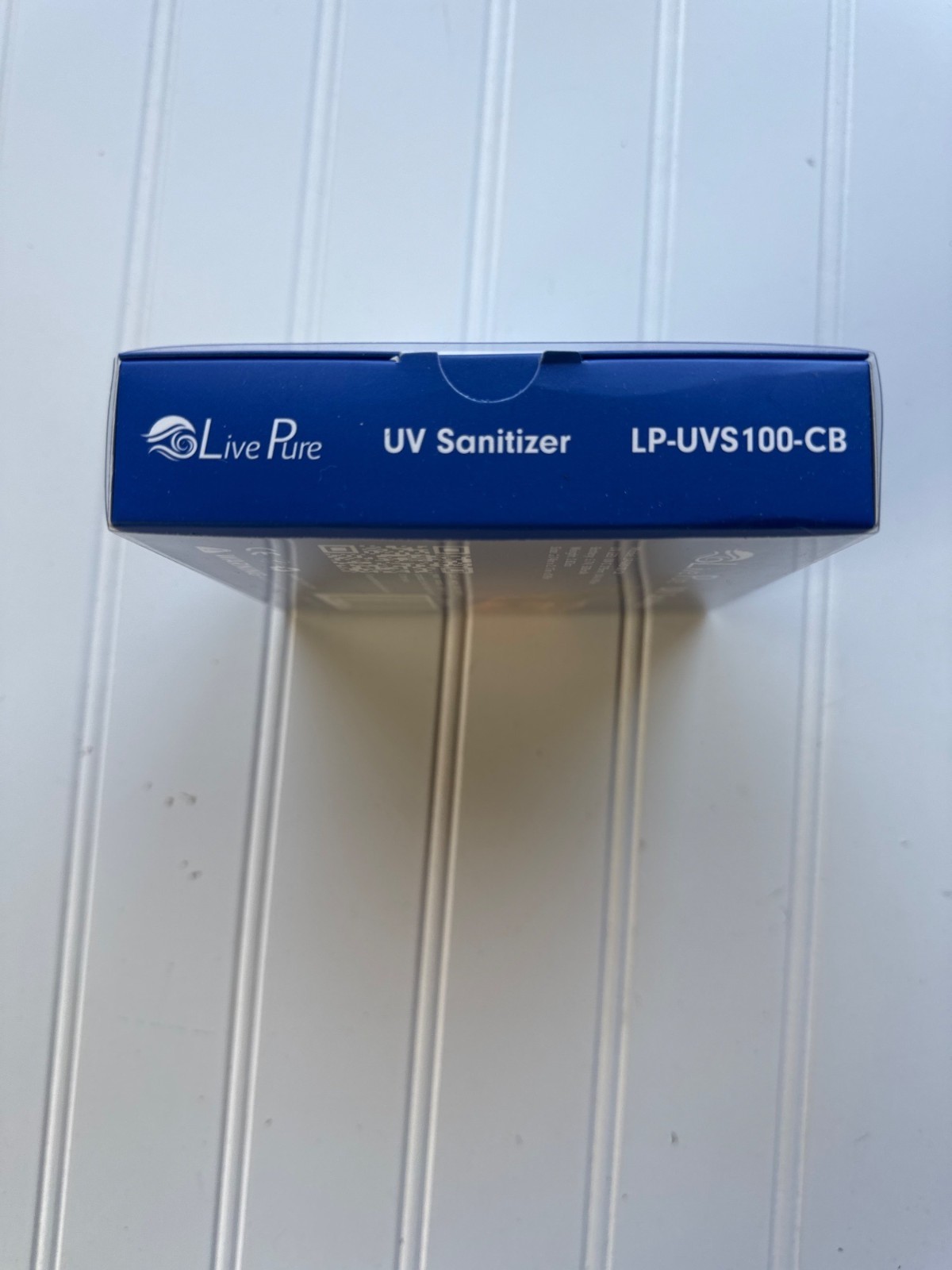 Live Pure UV Sanitizer Blue Compact Advanced Dual-LED Portable Powerful Cleaner