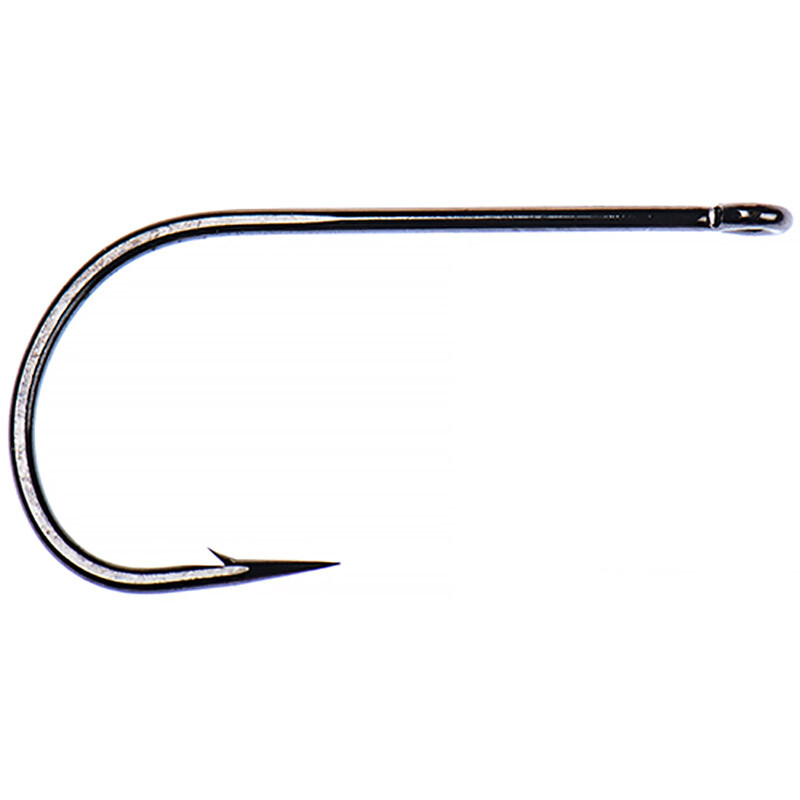 AHREX TP612 TROUT PREDATOR STREAMER SHORT HOOK - Black Fly Tying Hooks NEW!
