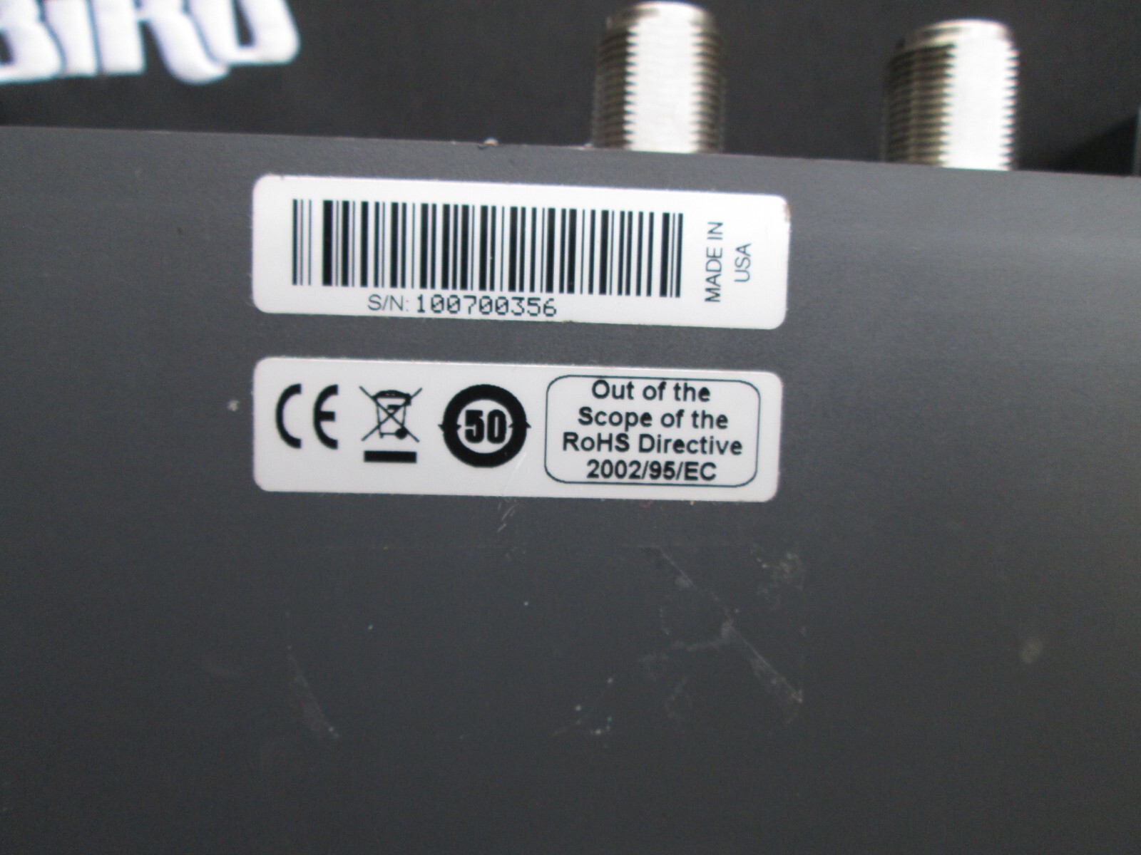 BIRD SH-362S 2-PORT VNA WITH SPECTRUM ANALYZER