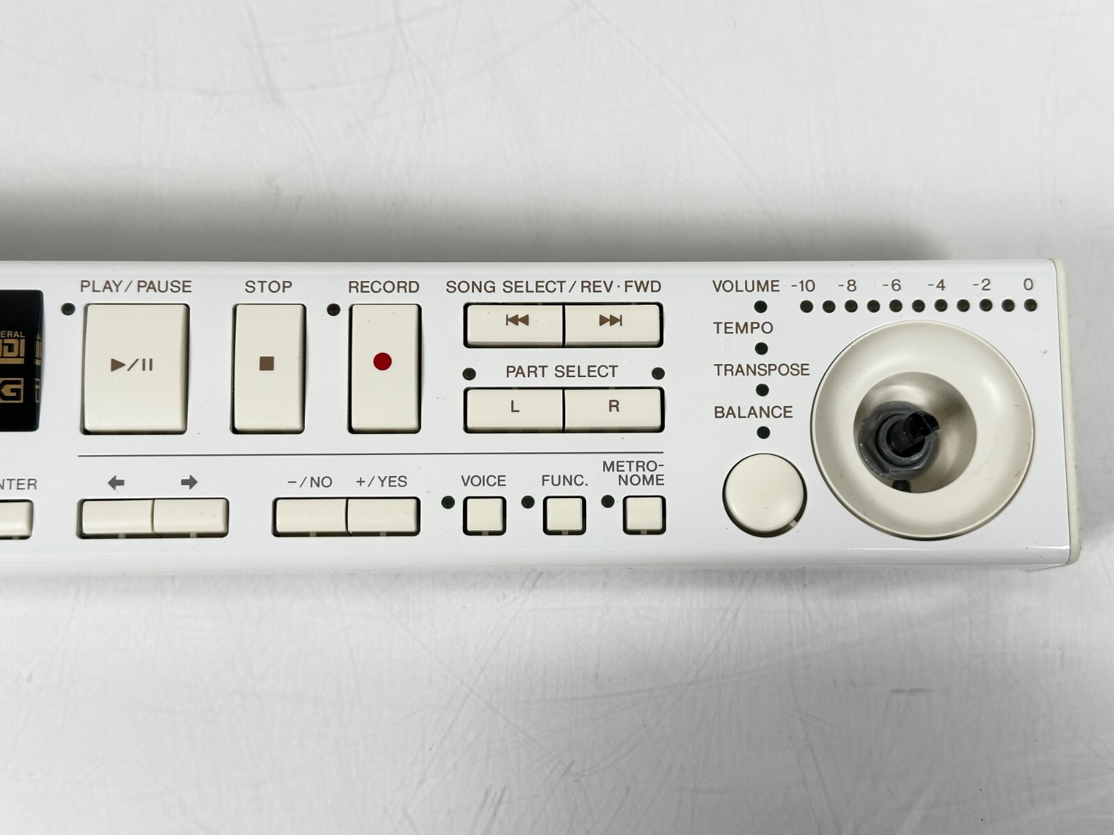(NEW OLD STOCK) Yamaha Disklavier DKC500RXG White Faceplate / Front Assembly