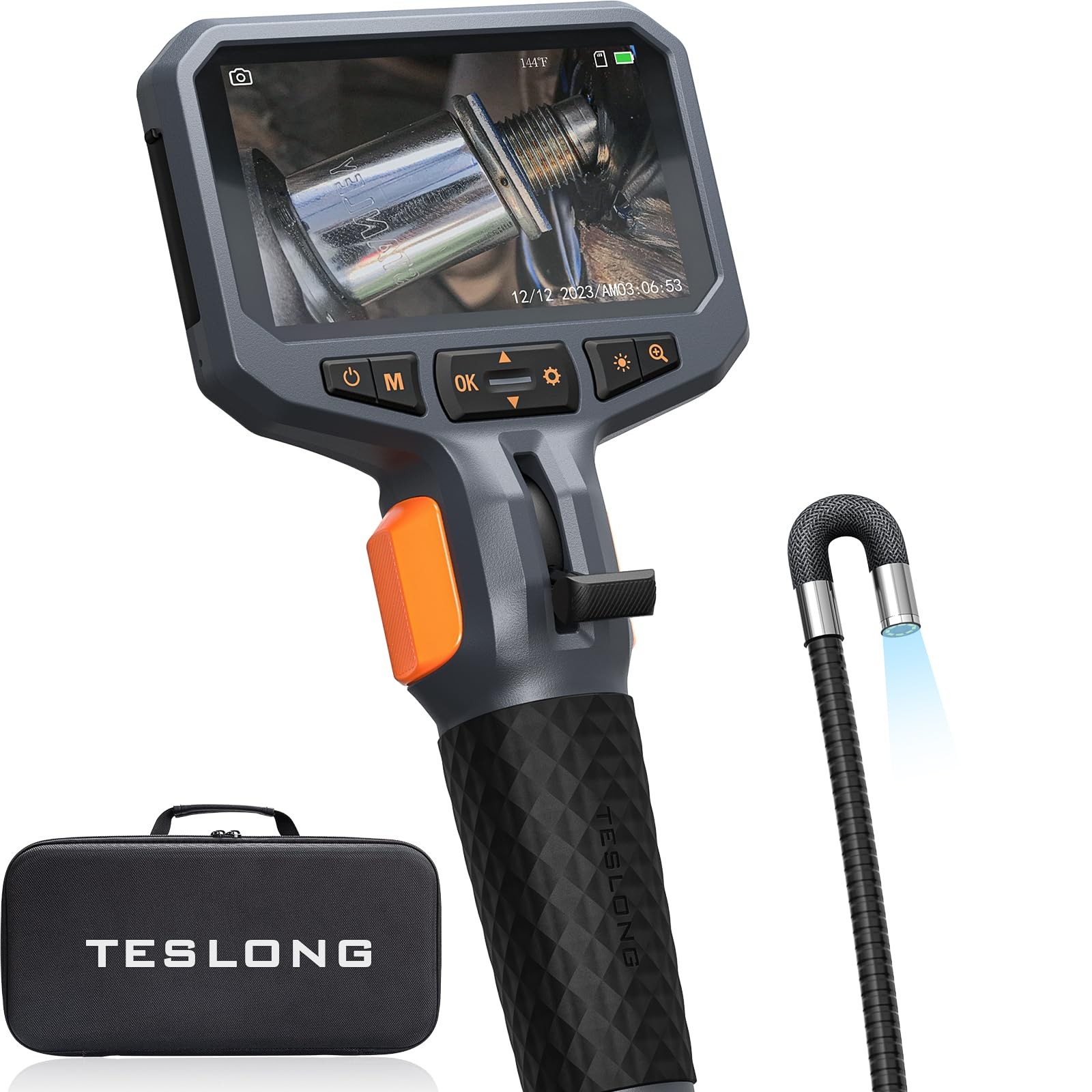 TwoWay Articulating Automotive Borescope Camera