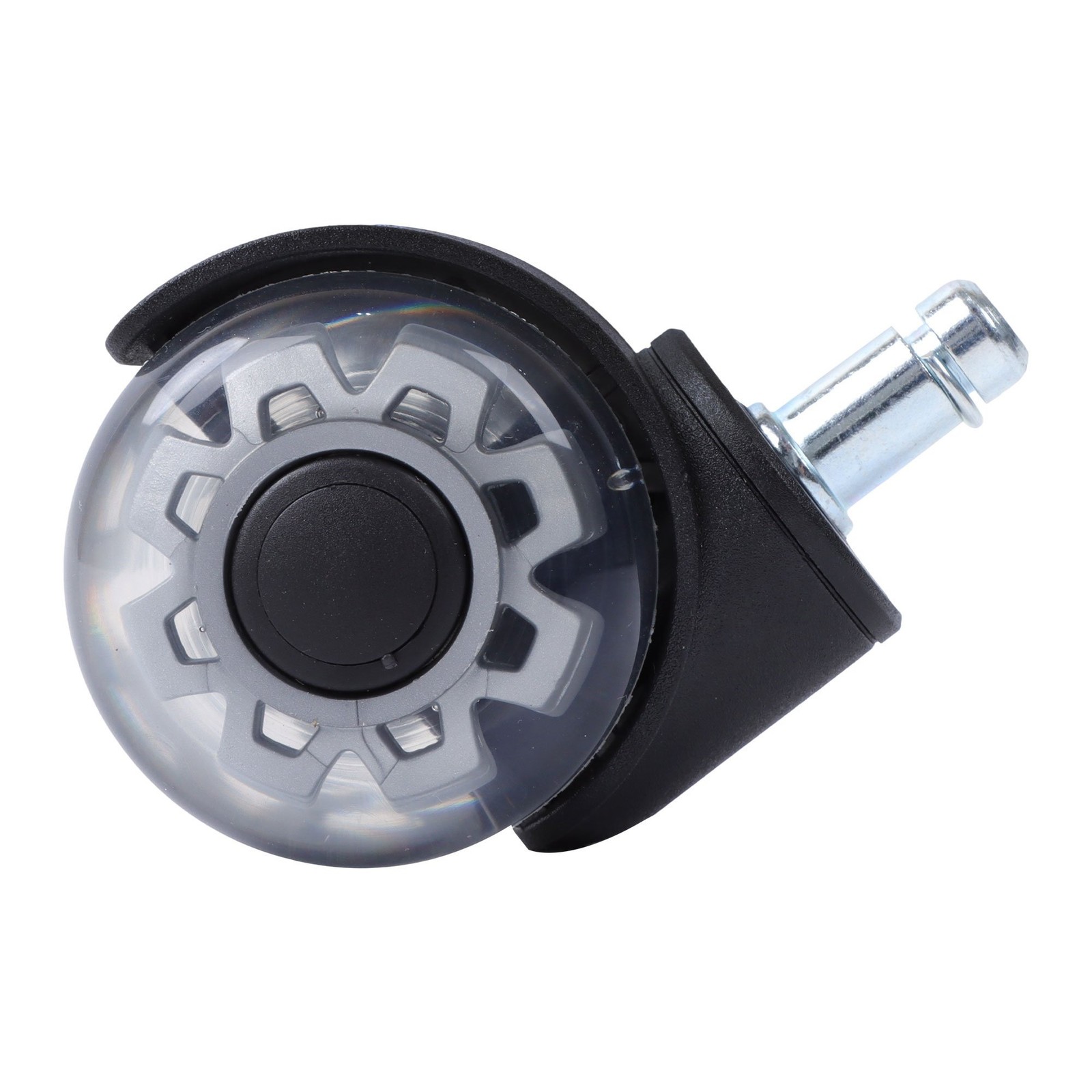 5 Pack 2 Inch With 360° Steering Wheels Office Chair Rubber Caster Wheels