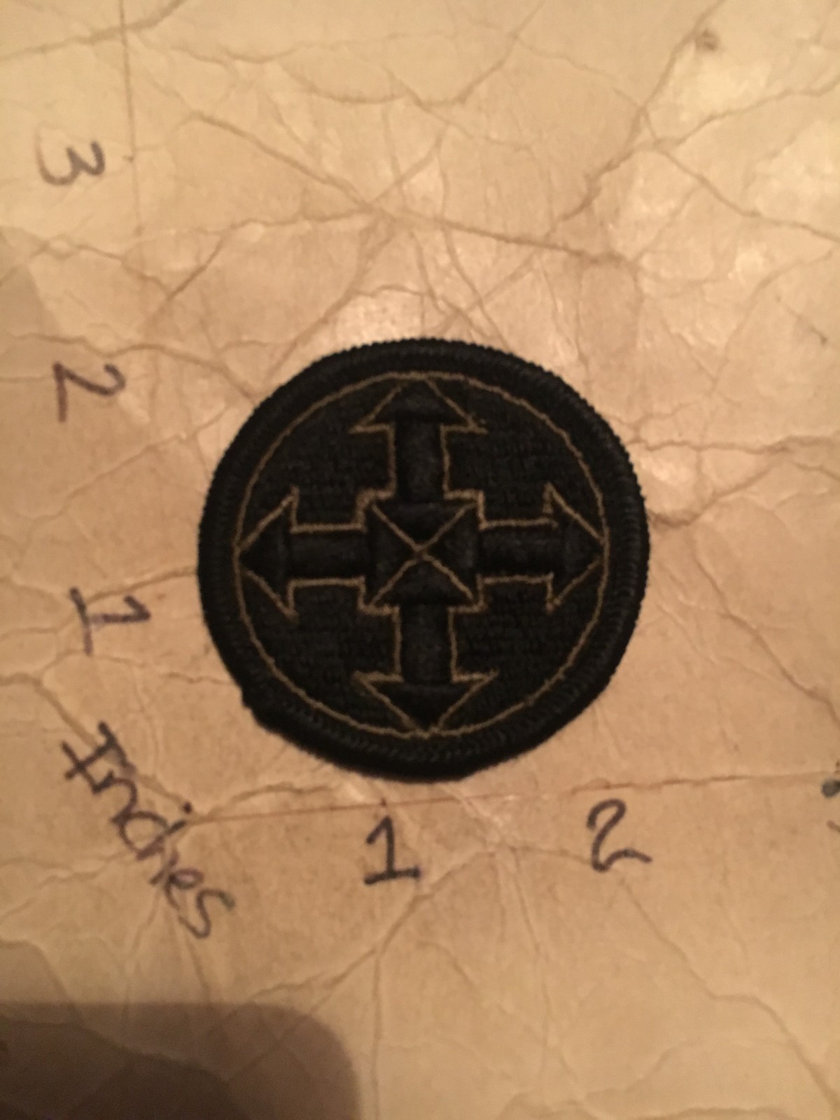 US Army 8th Logistics Command m/e subdued patch 10/12/25